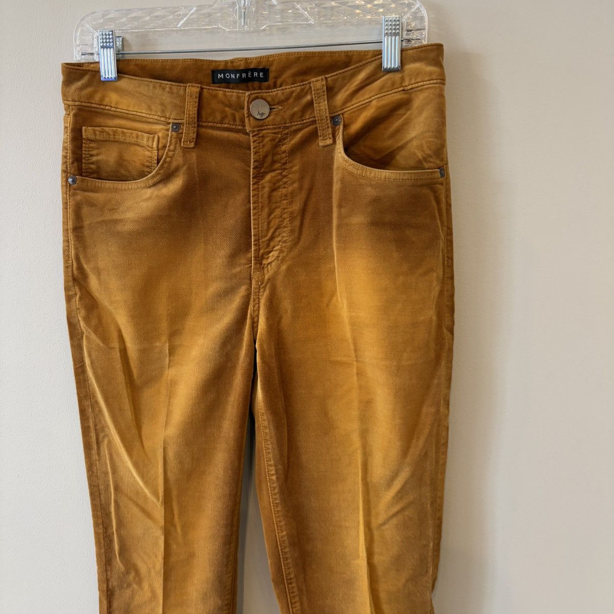 MONFRERE Monfrère Men's Greyson Luxe Velvet Skinny Pants Size US 31 - 2 Thumbnail