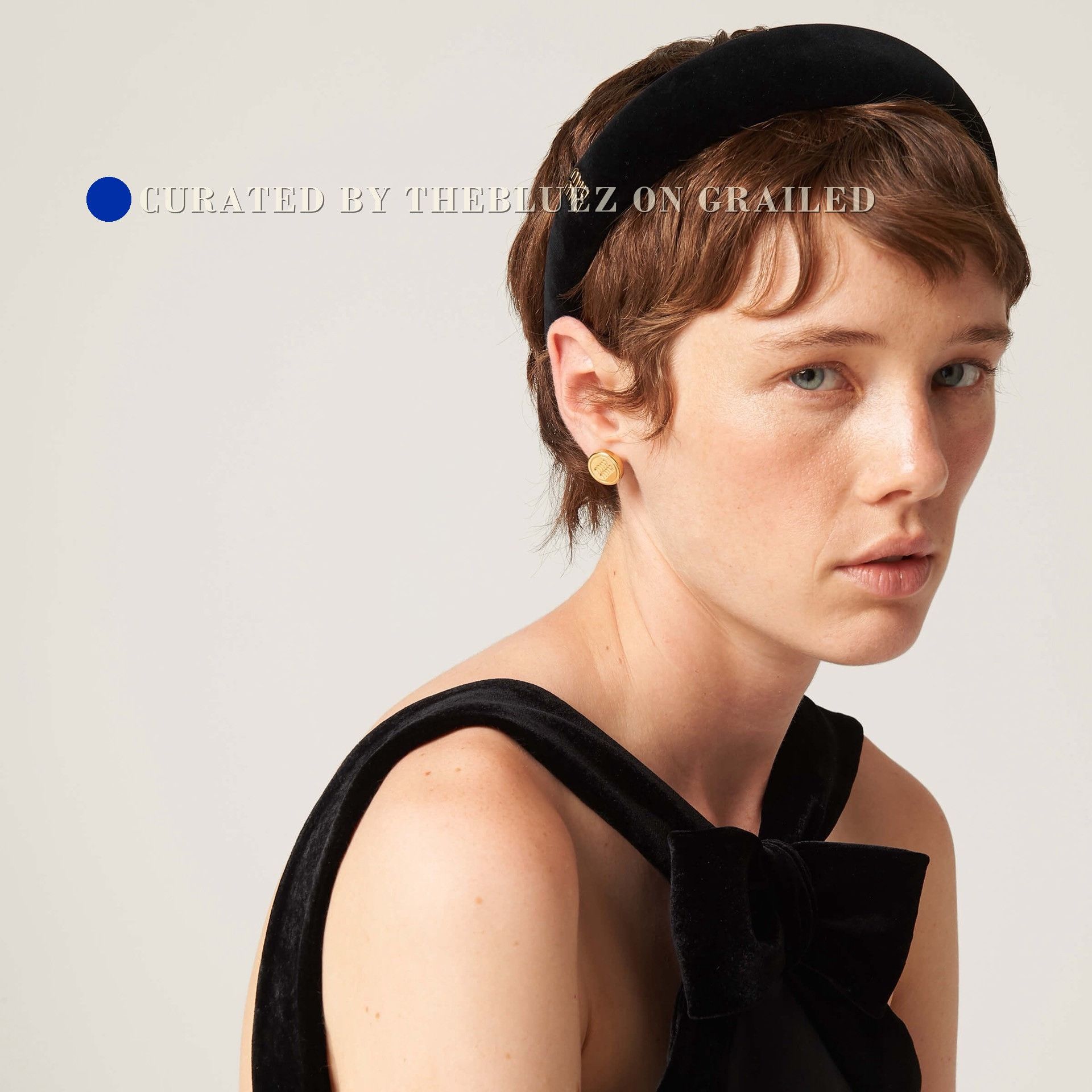 Miu Miu MiuMiu Velvet Headband Accessory Size ONE SIZE - 1 Thumbnail