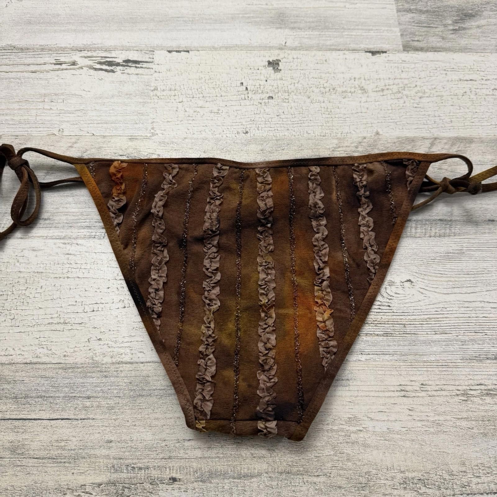 The Unbranded Brand Y2k boho indie tie dye swim bottoms medium Size ONE SIZE - 2 Thumbnail