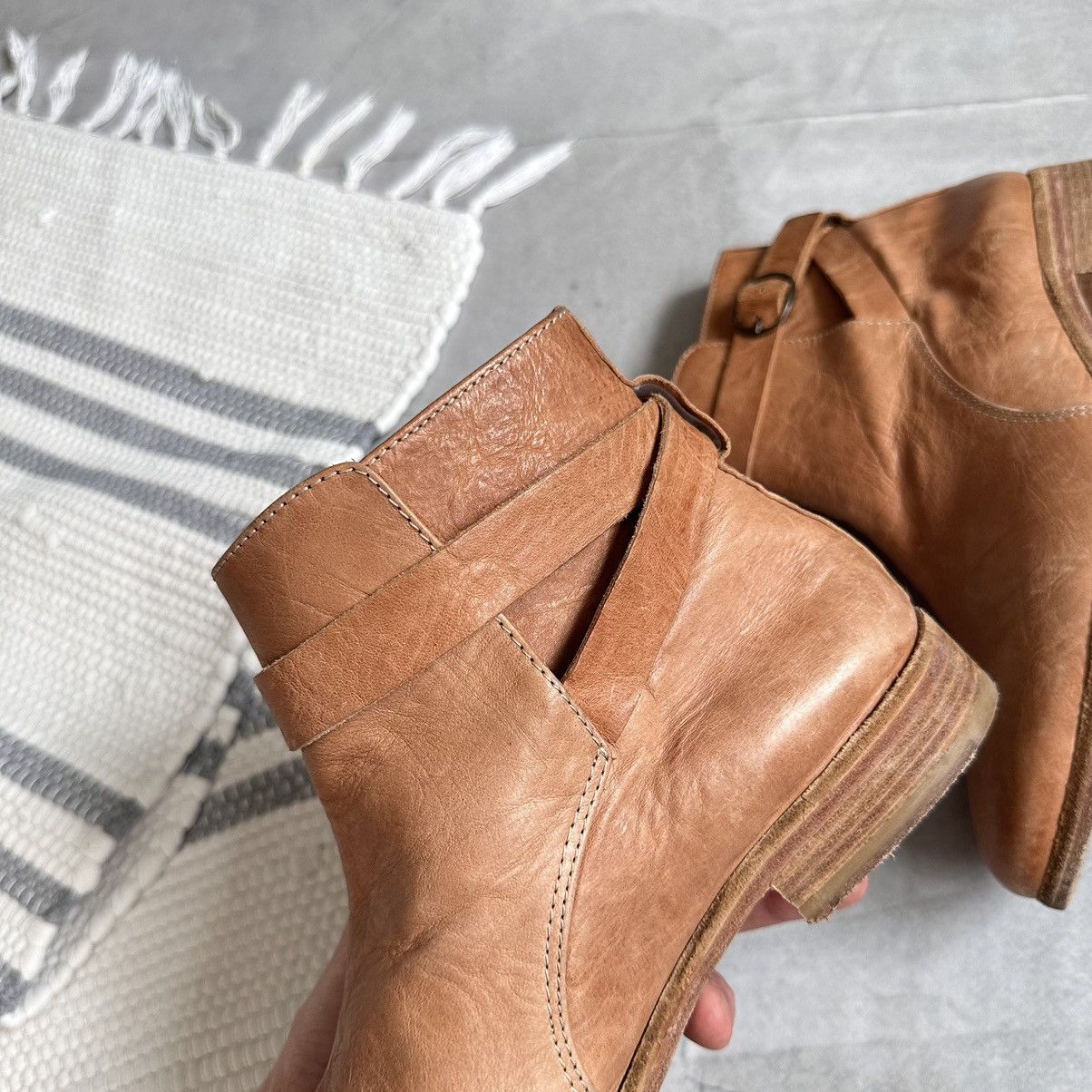 The Last Conspiracy The Last Conspiracy Strap Boots Saint Laurent Guidi Vibe Size US 7 / EU 40 - 7 Thumbnail