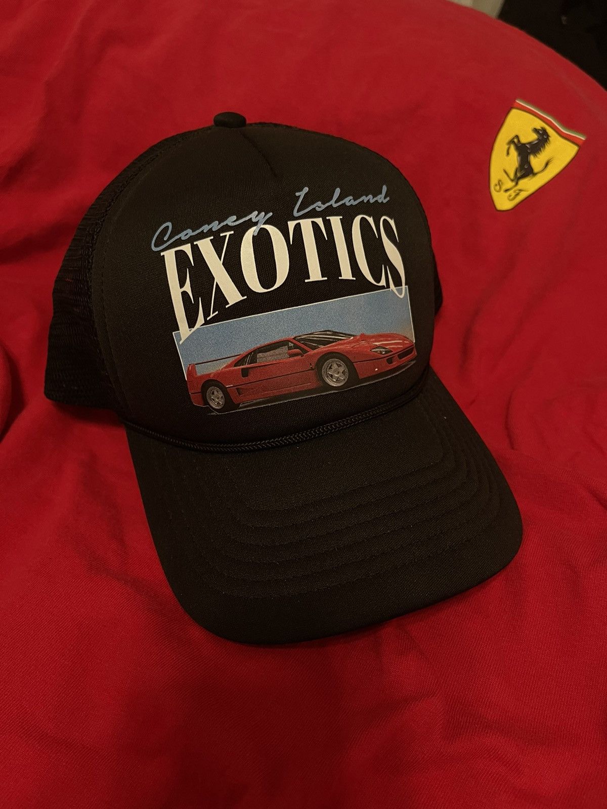 Ferrari × Other Coney Island Picnic Exotics Trucker Ferrari F40 vintage Size ONE SIZE - 1 Thumbnail