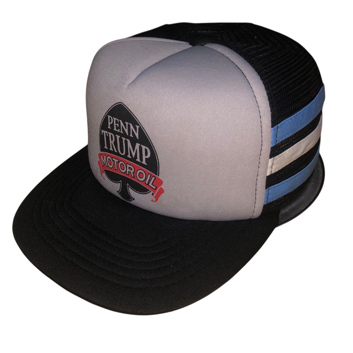 Vintage Vintage Penn Trump Motor Oil Trucker Cap Size ONE SIZE - 2 Thumbnail