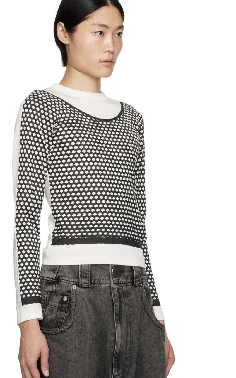 Vaquera Vaquera RARE Long-Sleeve Print Top Size S / US 4 / IT 40 - 2 Thumbnail