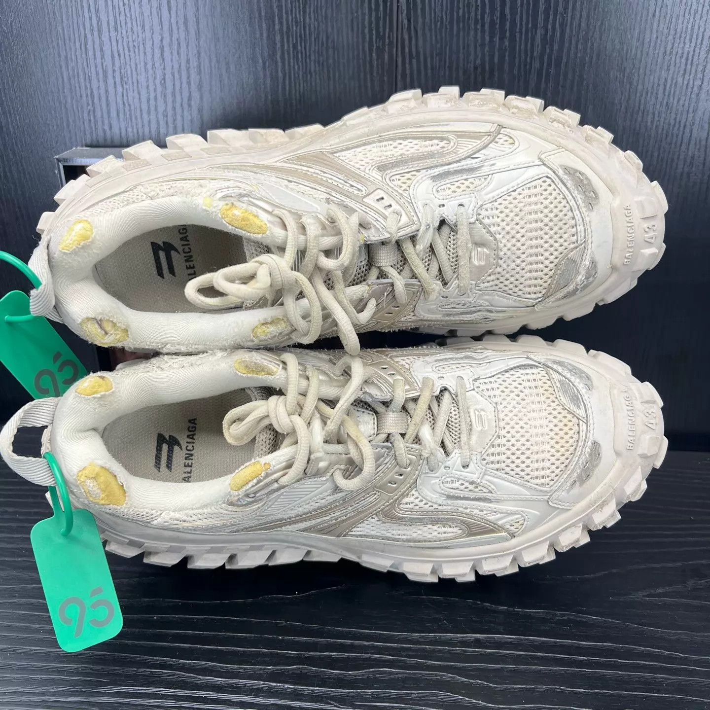 Balenciaga Balenciaga Tire Light Brown Mud Dye 43 Rare Size US 10 / EU 43 - 3 Thumbnail