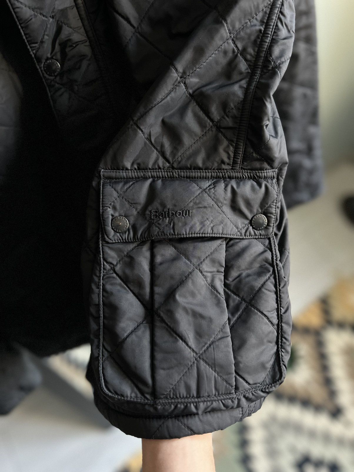Barbour Barbour International Vintage Quilted Jacket Size US L / EU 52-54 / 3 - 4 Thumbnail
