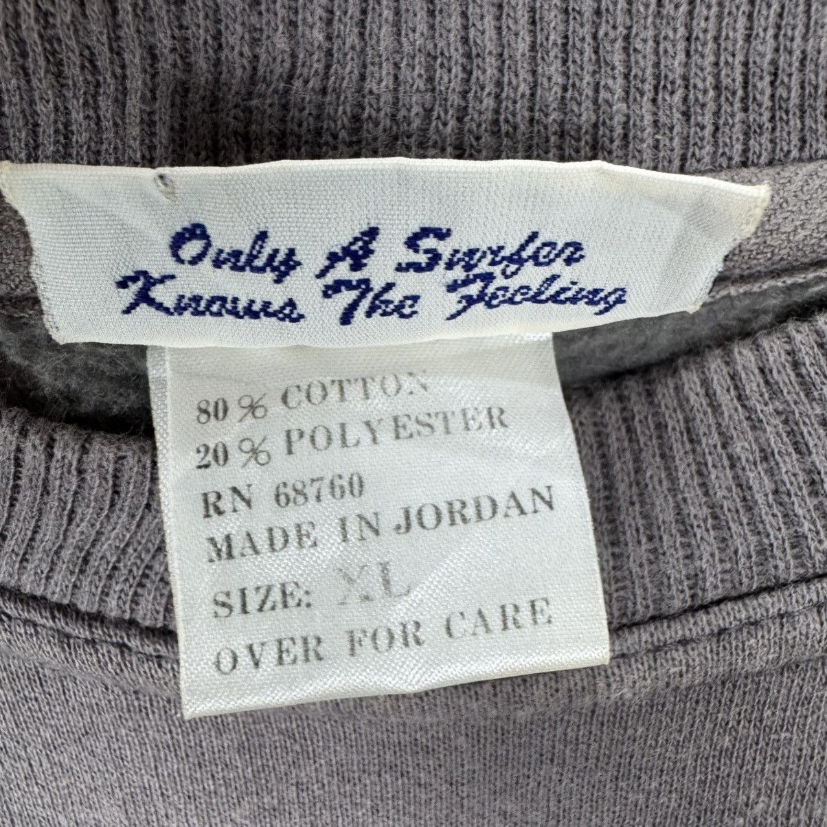 Billabong ☀️VINTAGE 90s BILLABONG SURFING SWEATSHIRT Size US XL / EU 56 / 4 - 9 Thumbnail