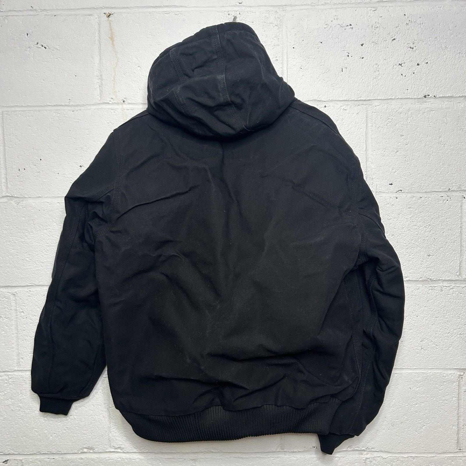 Carhartt Vintage Carhartt Quilted Hooded Active Jacket “Black” J140 Size US M / EU 48-50 / 2 - 2 Thumbnail