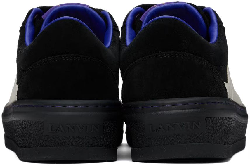 Future × Lanvin os11x1224 Dup / Edition Low-Top Cash Sneakers in Black/White Size US 7 / EU 40 - 2 Thumbnail