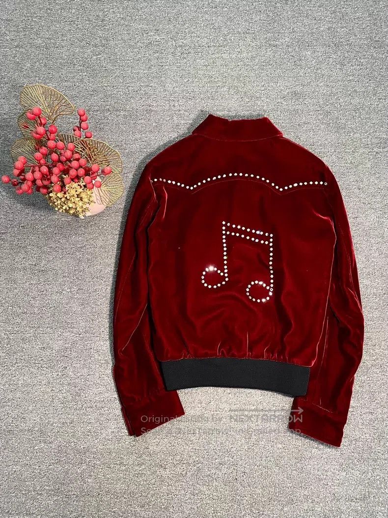 Saint Laurent Music Note Jacket | Grailed