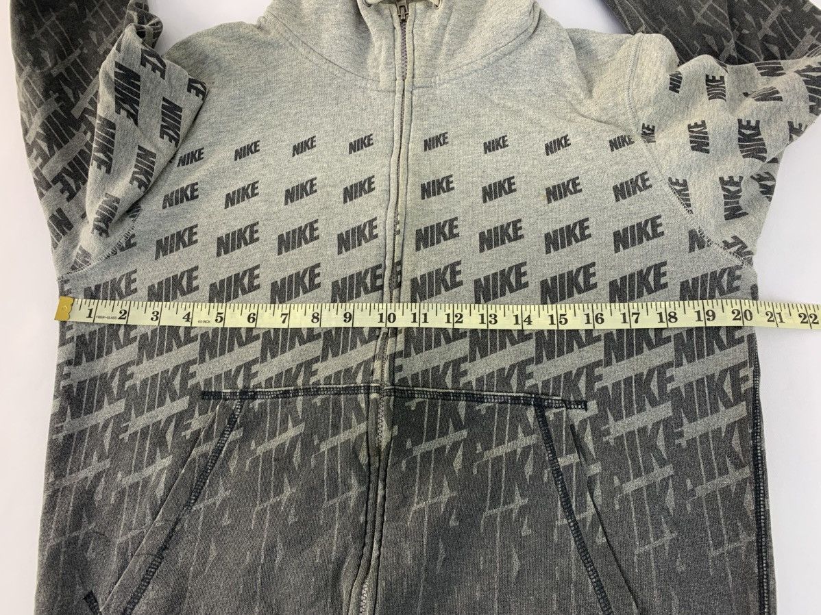 Nike Nike Sportswear Zip Up Hooded Nova Checked Design Spell Out Size US M / EU 48-50 / 2 - 12 Thumbnail