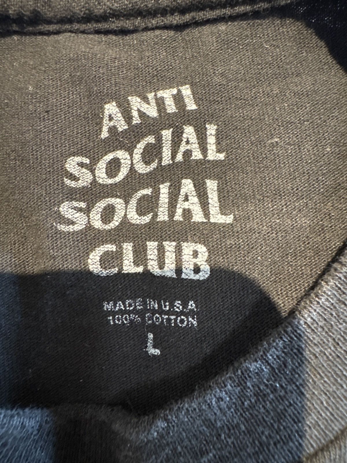 Anti Social Social Club Anti Social Social Club Kkoch Tee Size US L / EU 52-54 / 3 - 4 Thumbnail