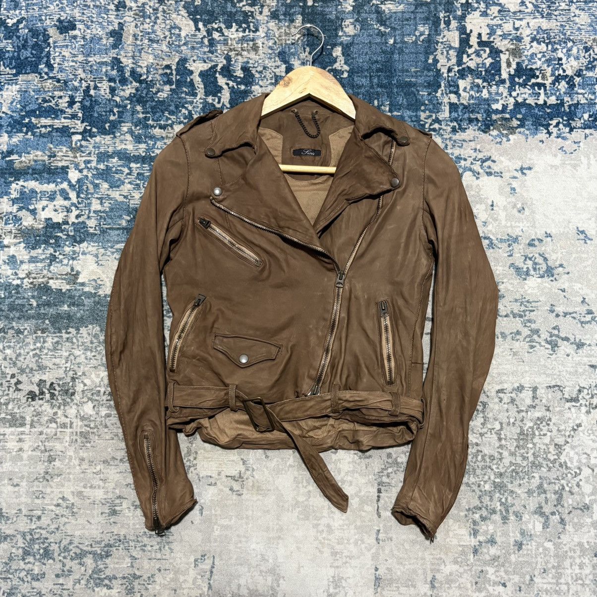 Japanese Brand Sisii by Au gře duven women biker jacket Size S / US 4 / IT 40 - 1 Thumbnail