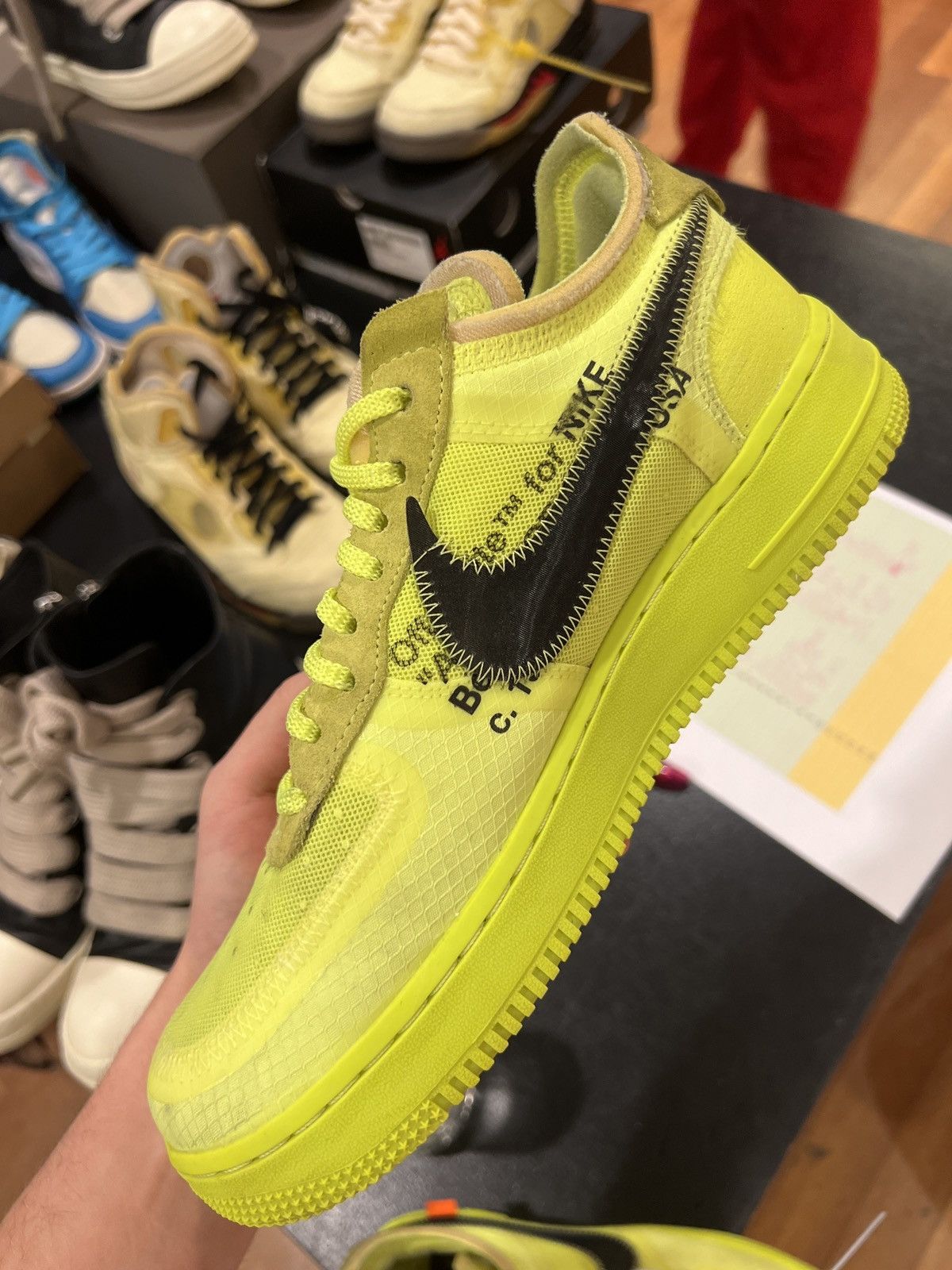 Nike × Off-White Nike Off-White AF1 Volt 8 Size US 8 / EU 41 - 13 Thumbnail