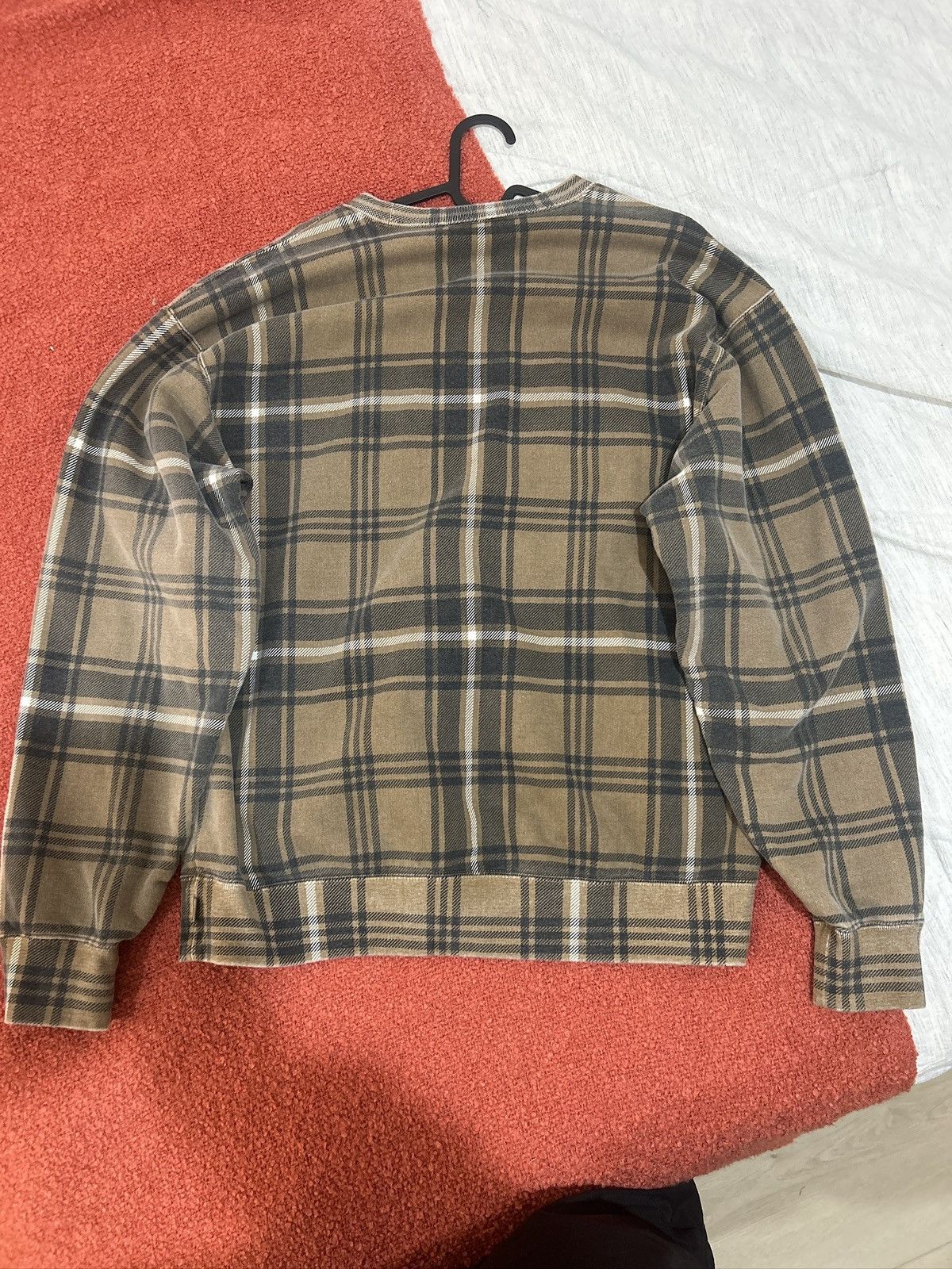 Supreme Supreme plaid crewneck Size US M / EU 48-50 / 2 - 3 Thumbnail