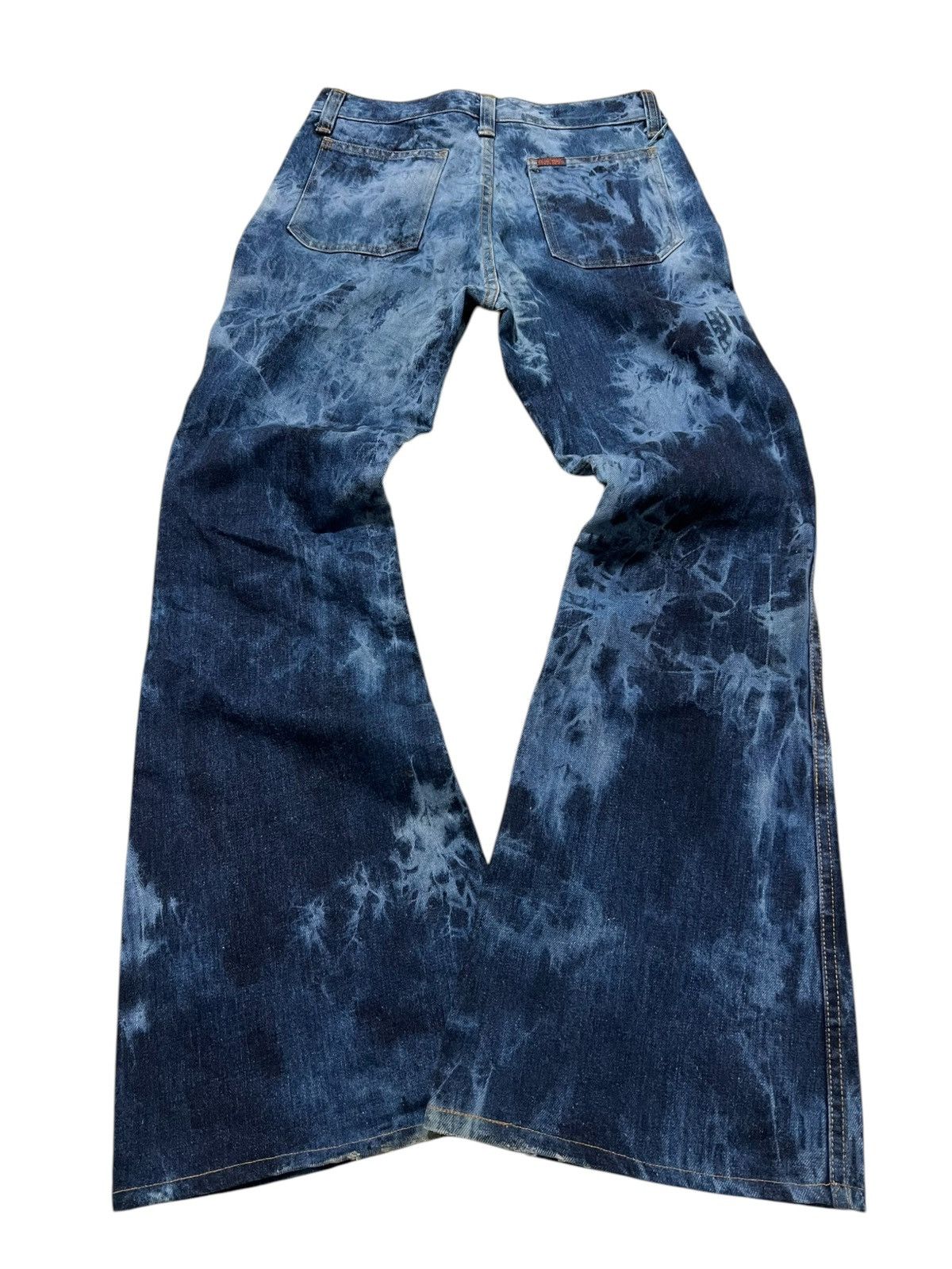 If Six Was Nine × Japanese Brand × Le Grande Bleu (L.G.B.) Blueway Flared Japanese Denim Pants Size US 28 / EU 44 - 2 Thumbnail