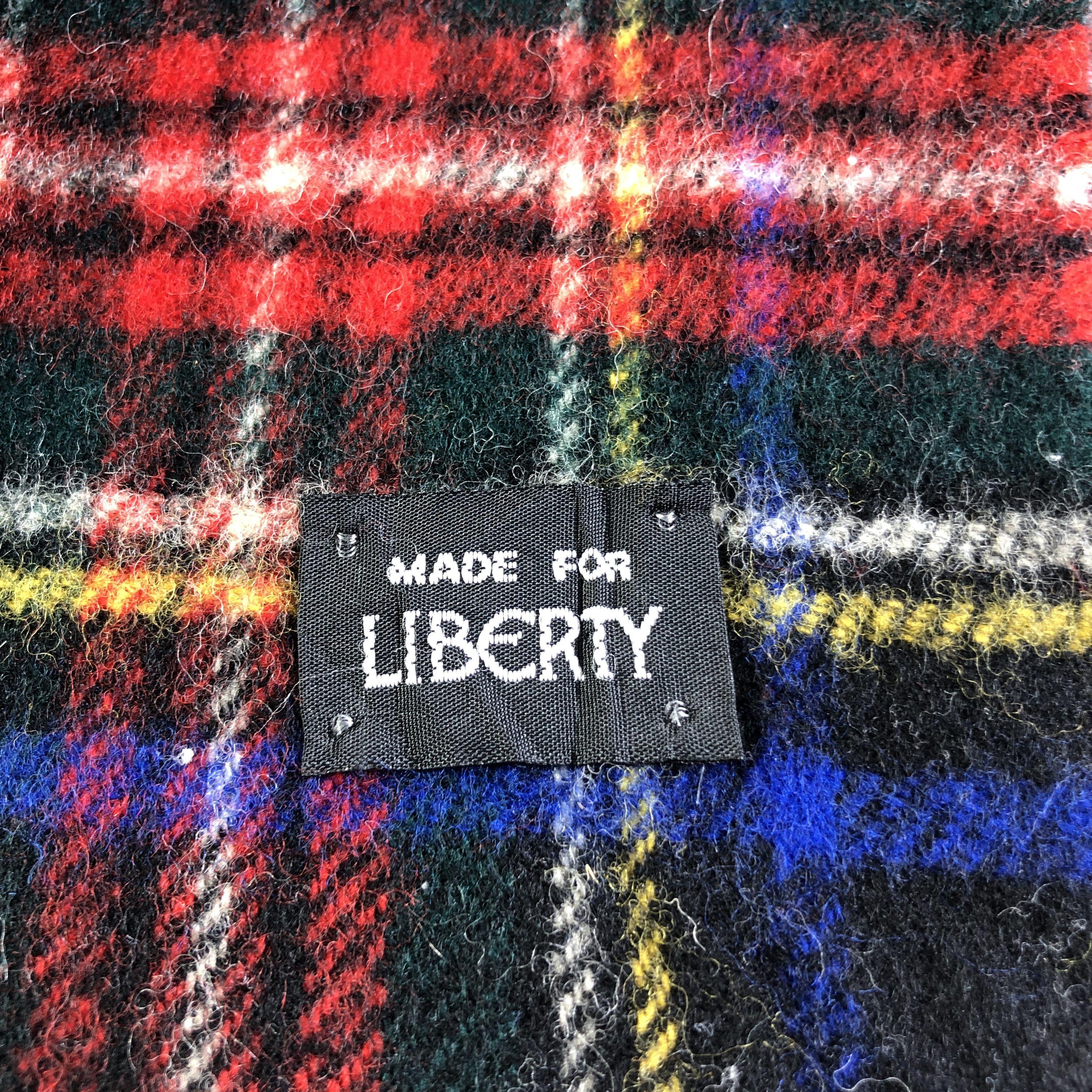 Liberty Liberty Tartan Wool Scarf Muffler Neckwear V2762 Size ONE SIZE - 5 Thumbnail
