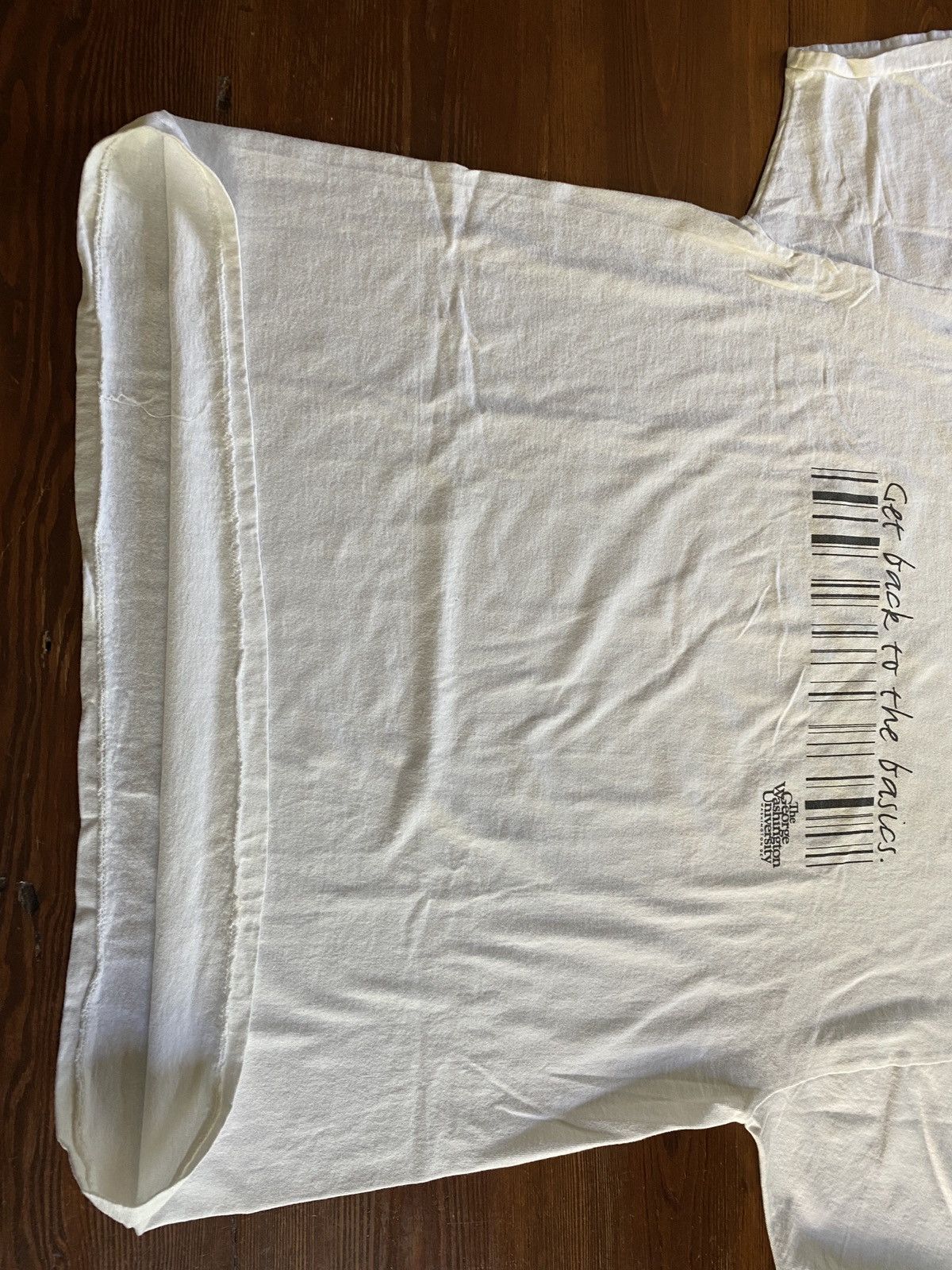 Delta Vintage 1995 GW University Senior Week Single Stitch Tee 90s Size US XL / EU 56 / 4 - 13 Thumbnail