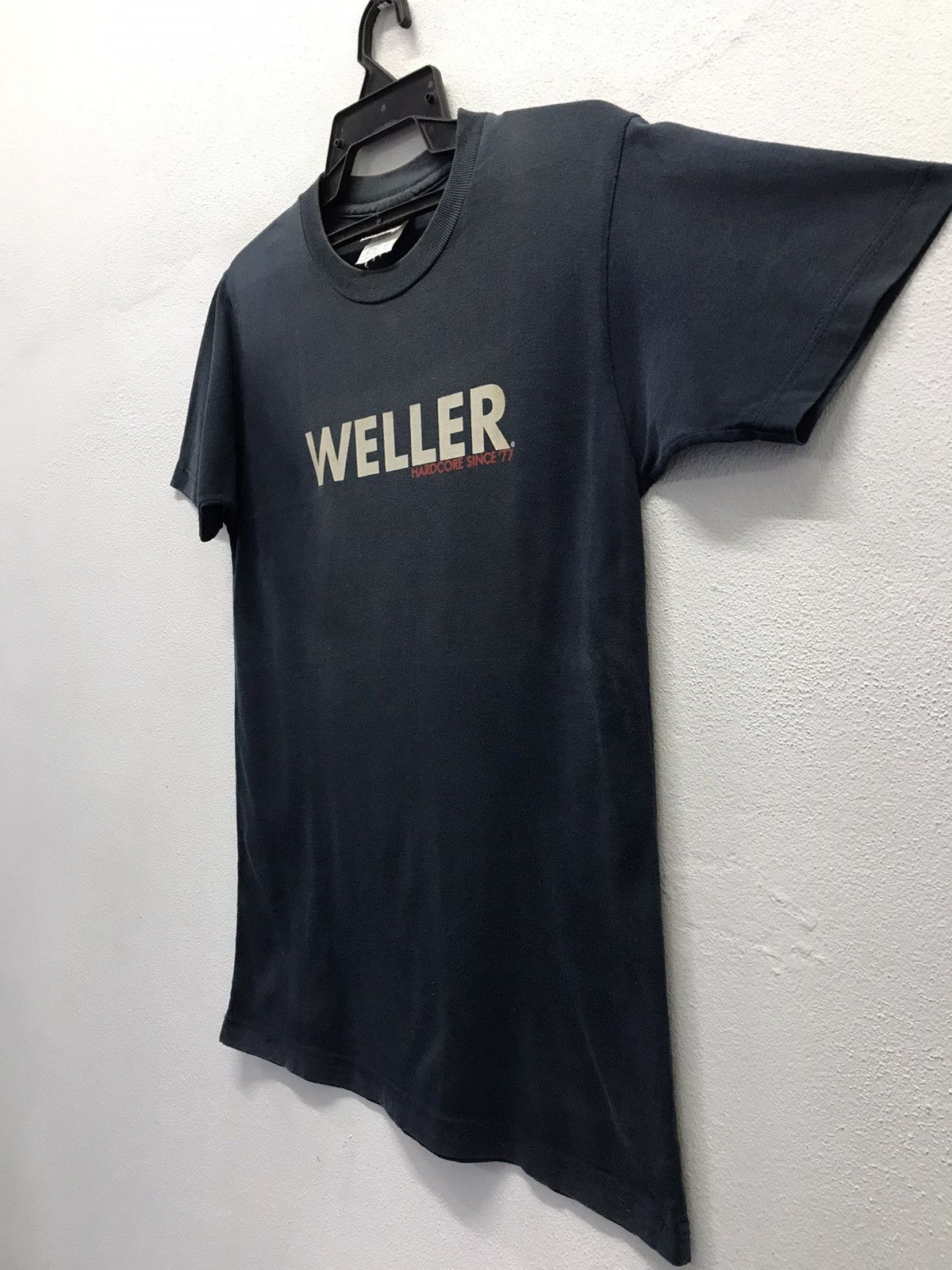 Alstyle × Vintage Vintage Weller Hardcore Since 77 Shirt Size US L / EU 52-54 / 3 - 4 Thumbnail