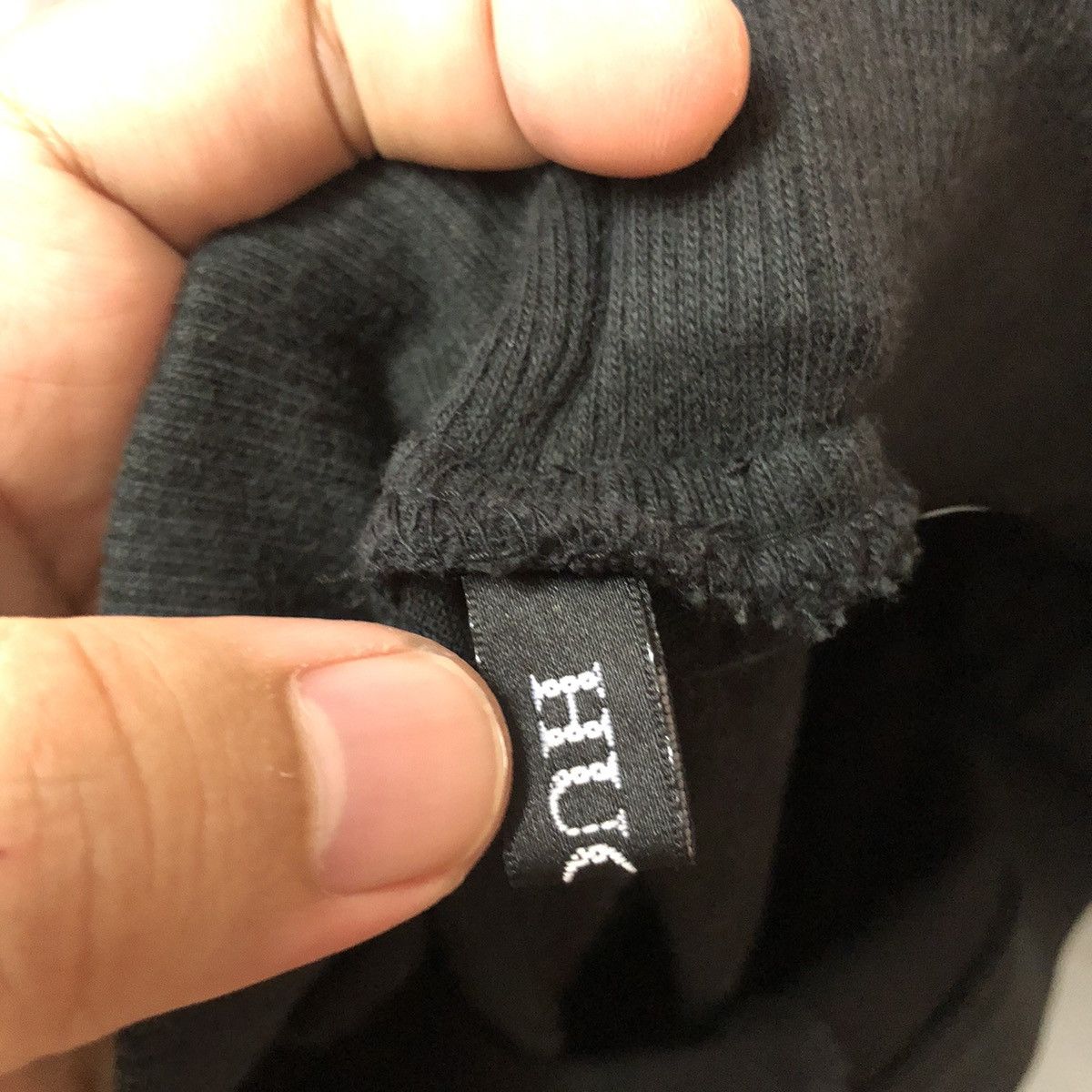 Japanese Brand Hucom Black Multipocket Cropped Pants #A378 Size 31" - 19 Thumbnail