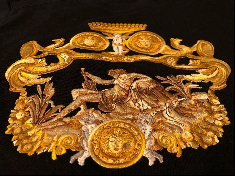 Versace Versace Baroque sweatshirt Size US XL / EU 56 / 4 - 7 Thumbnail