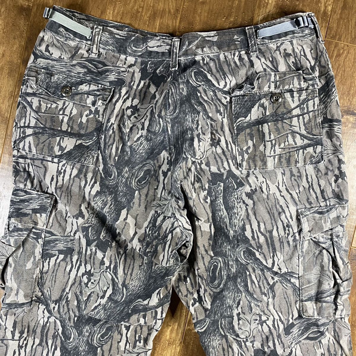 Vintage 1990s Woodland Hunting Camo Cargo Pants Size US 40 / EU 56 - 4 Thumbnail