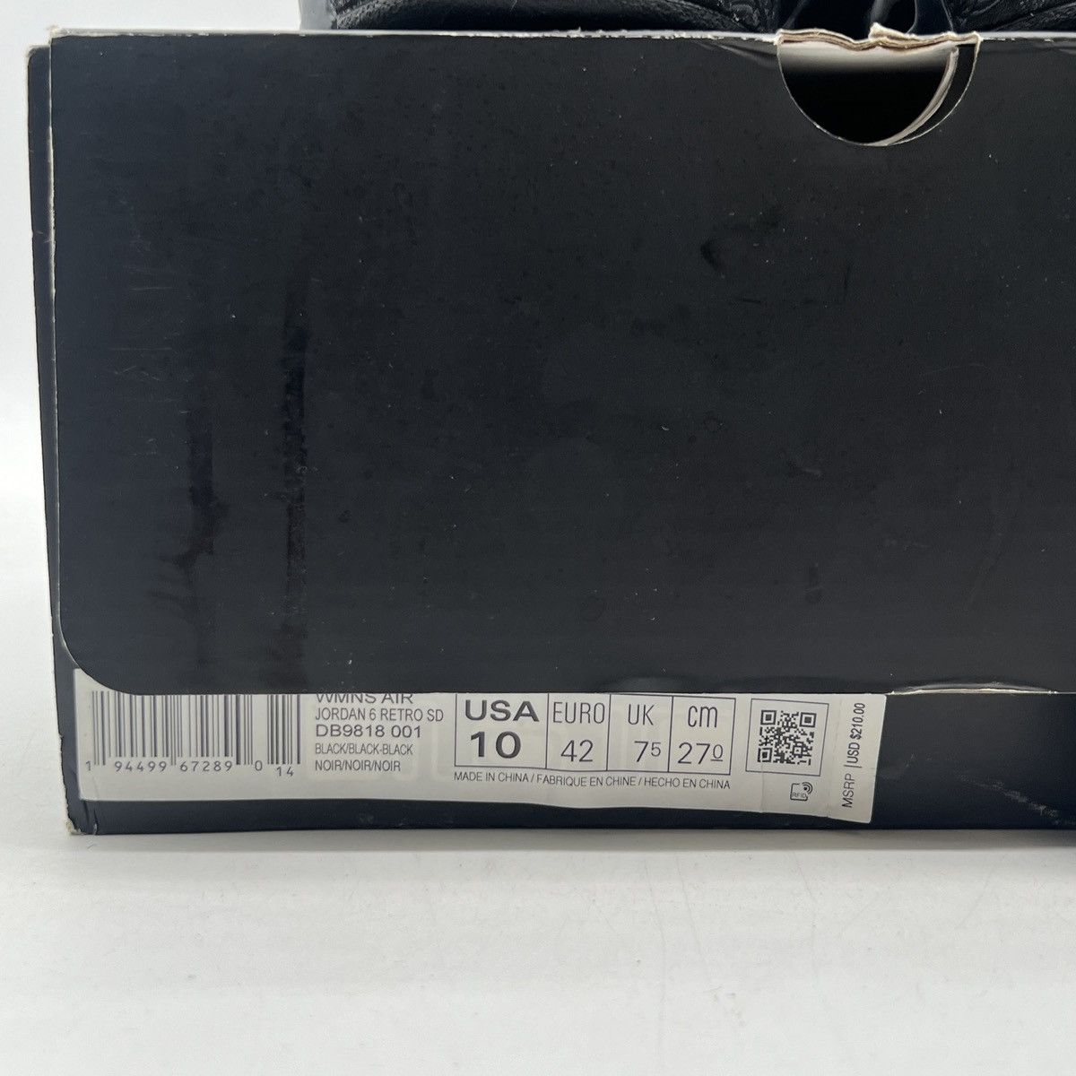 Jordan Brand Wmns Air Jordan 6 Single day Size US 10 / IT 40 - 6 Thumbnail