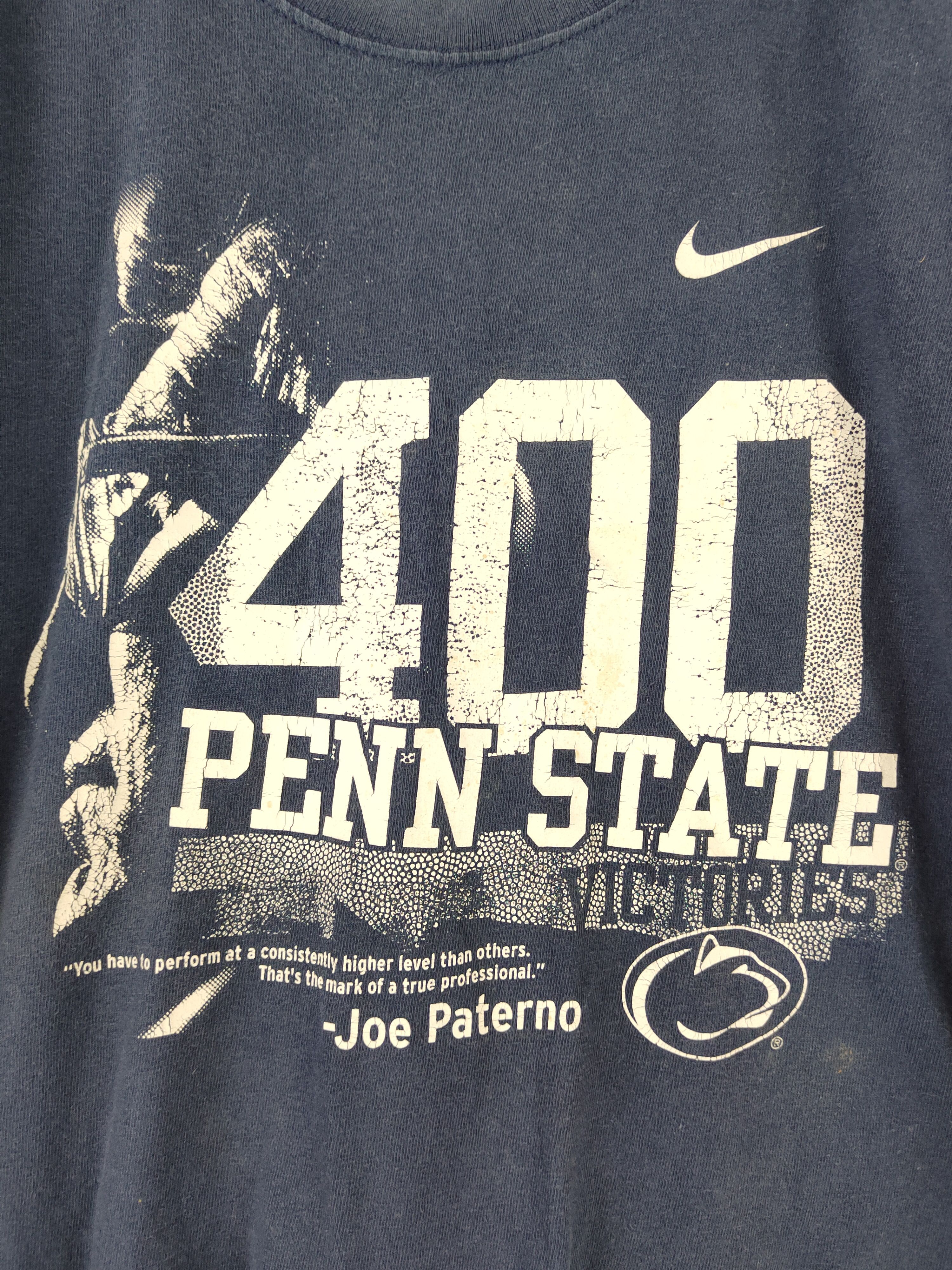 Nike DL Nike 400 Penn State Navy Short Sleeve T-shirt #1035 Size US M / EU 48-50 / 2 - 3 Thumbnail