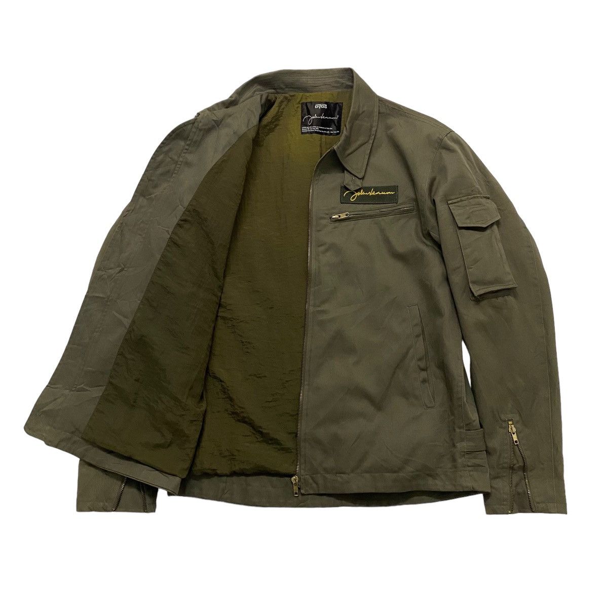 完売　ARTIFICIAL GRAIN MILITARY BLOUSON ARTIFICIAL GRAIN MILITARY BLOUSON（ブルゾン）｜WYM LIDNM