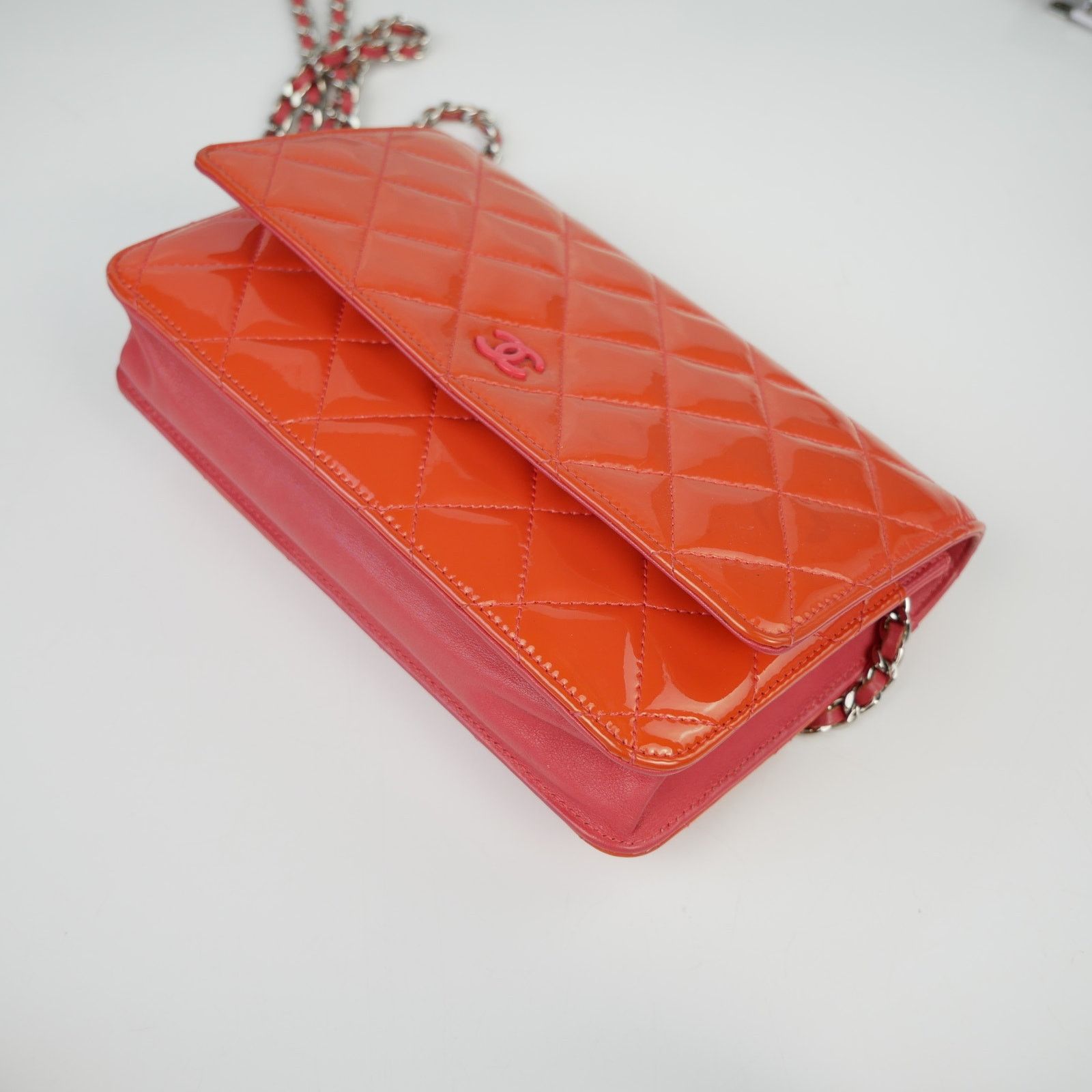 Chanel Chanel Quilted Patent Leather Wallet-on-Chain Bag Size ONE SIZE - 5 Thumbnail