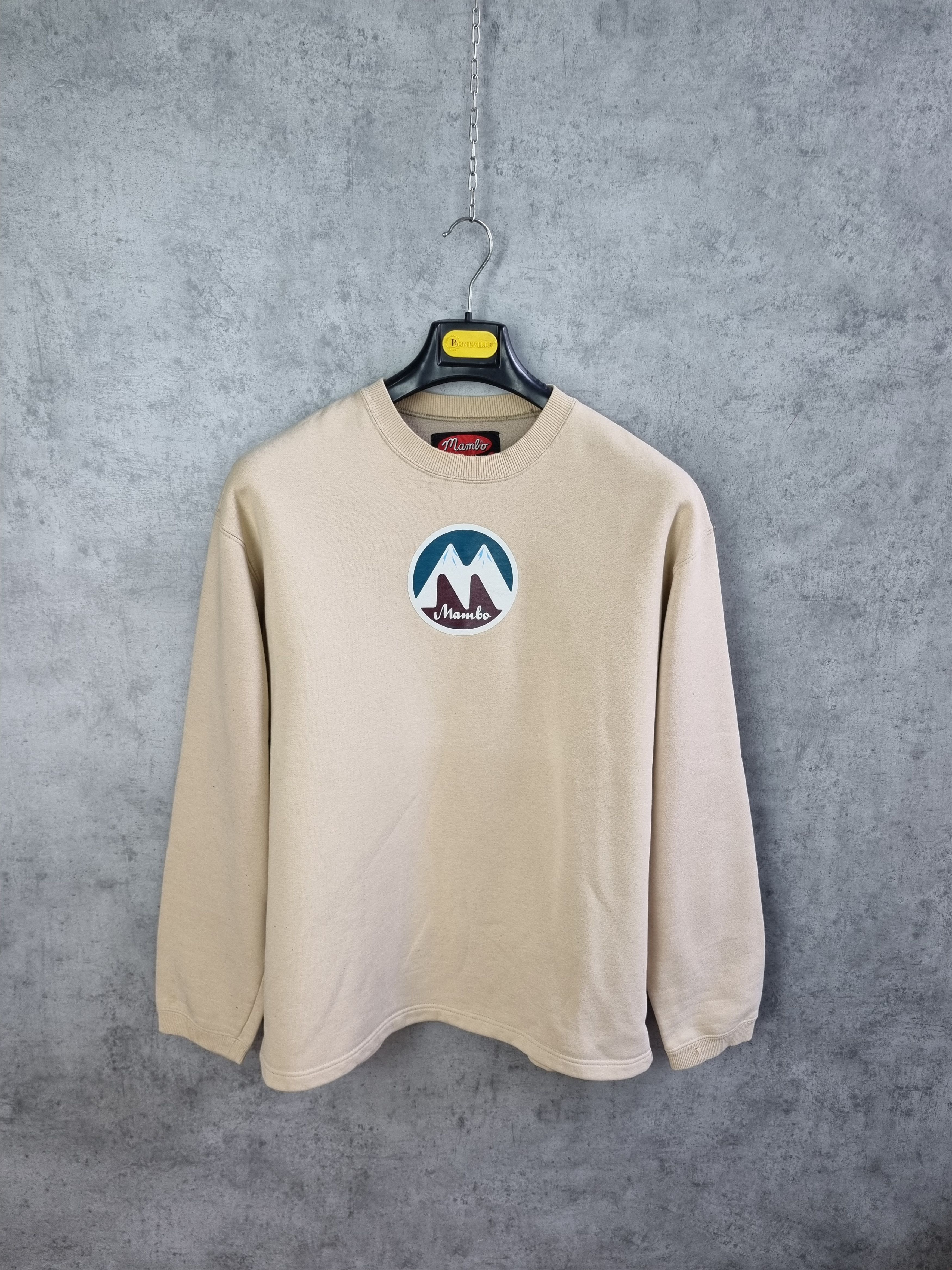 Mambo × Only The Blind × Powell Peralta 90s MAMBO Mountains Logo Vintage Sweatshirt Size US M / EU 48-50 / 2 - 3 Thumbnail