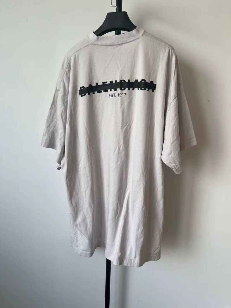 Balenciaga Balenciaga Solid Color Letter Logo Printed Loose Fit Casua Size XL / US 12-14 / IT 48-50 - 2 Thumbnail