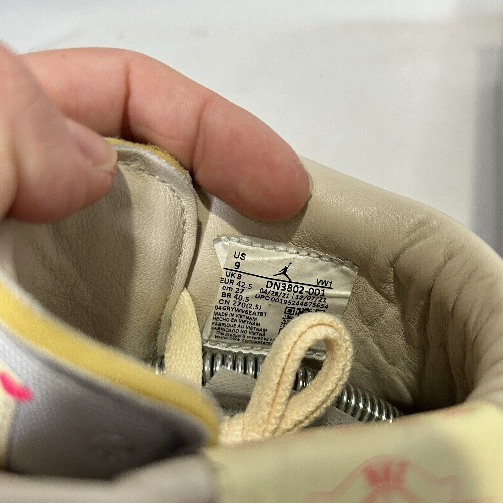 Jordan Brand Nike Shoes Air Jordan 2 Retro SP X Union “Gray Fog” 2024 Size US 9 / EU 42 - 9 Thumbnail