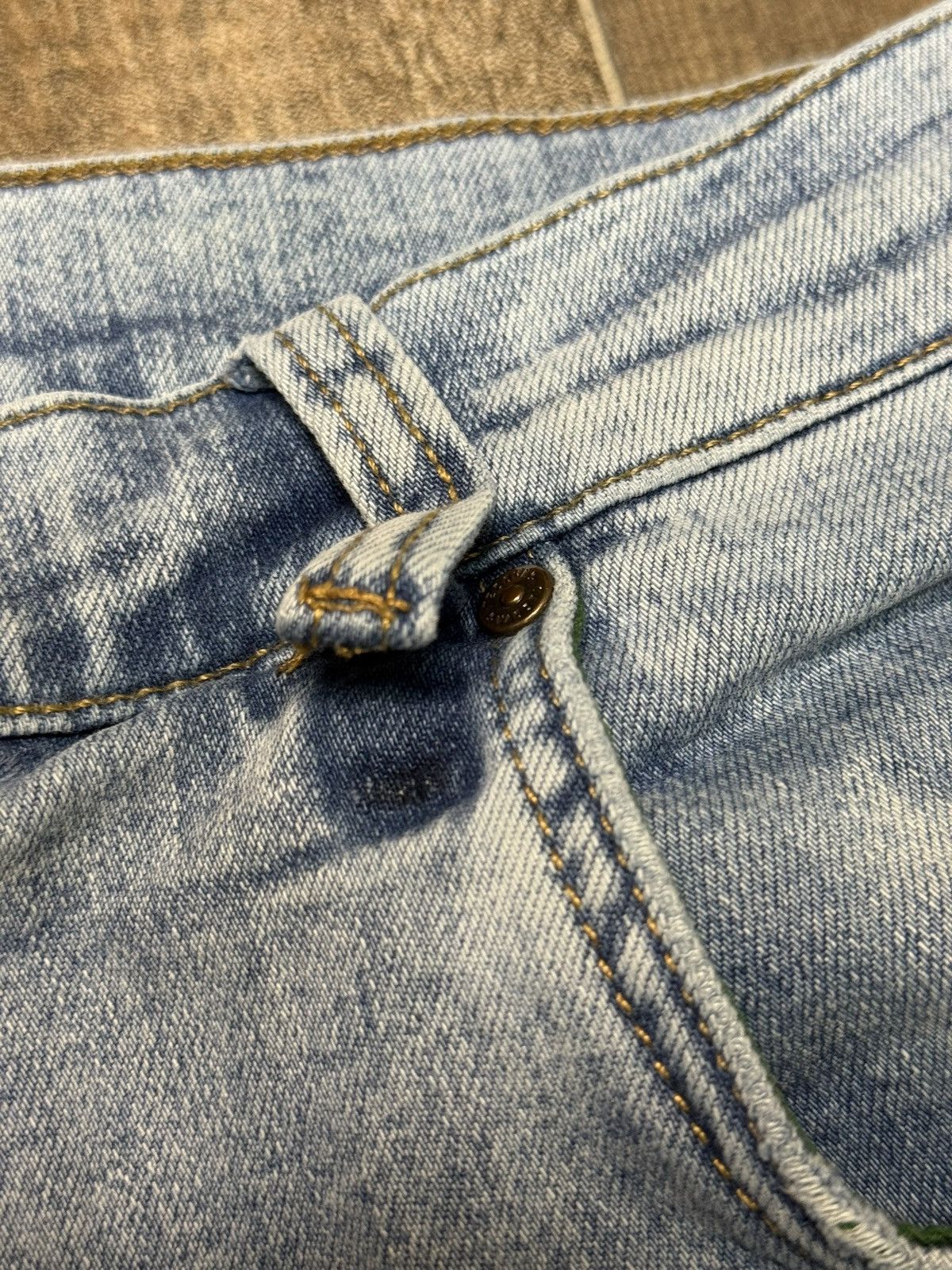 Tecovas Tecovas Light Wash Blue Denim Jeans Straight Fit Size US 40 / EU 56 - 4 Thumbnail