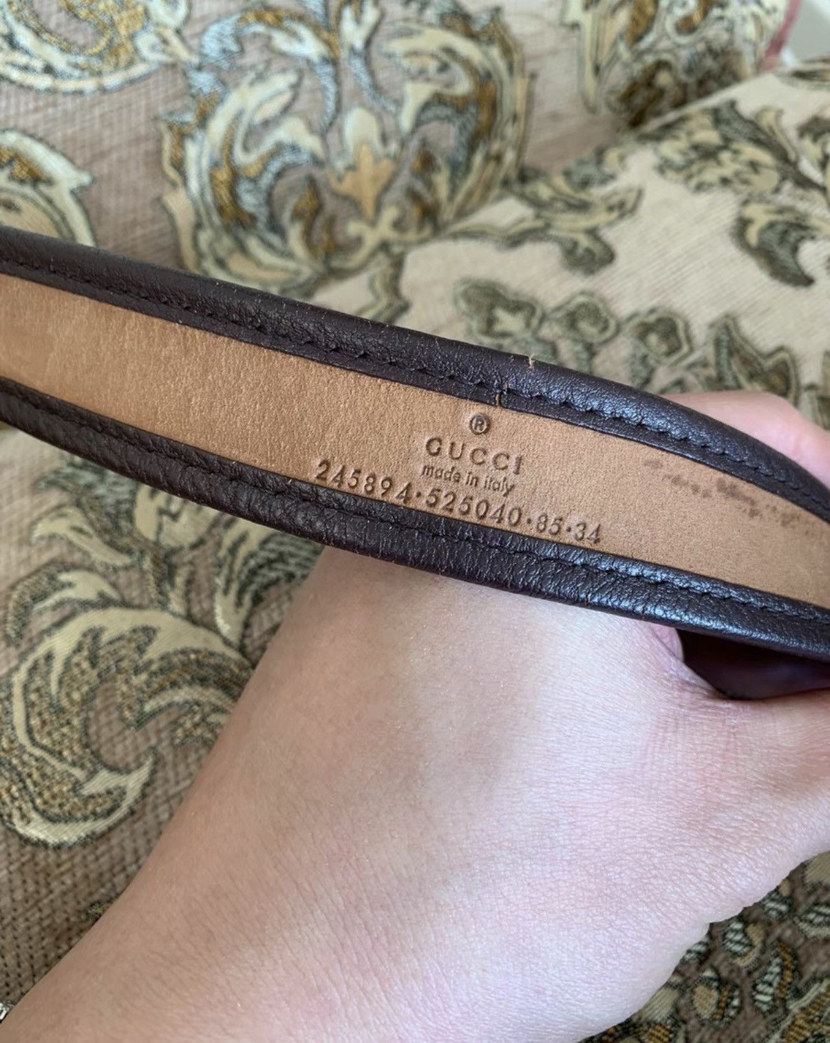 Gucci Gucci Genuine Belt Strap K16 Size ONE SIZE - 6 Thumbnail