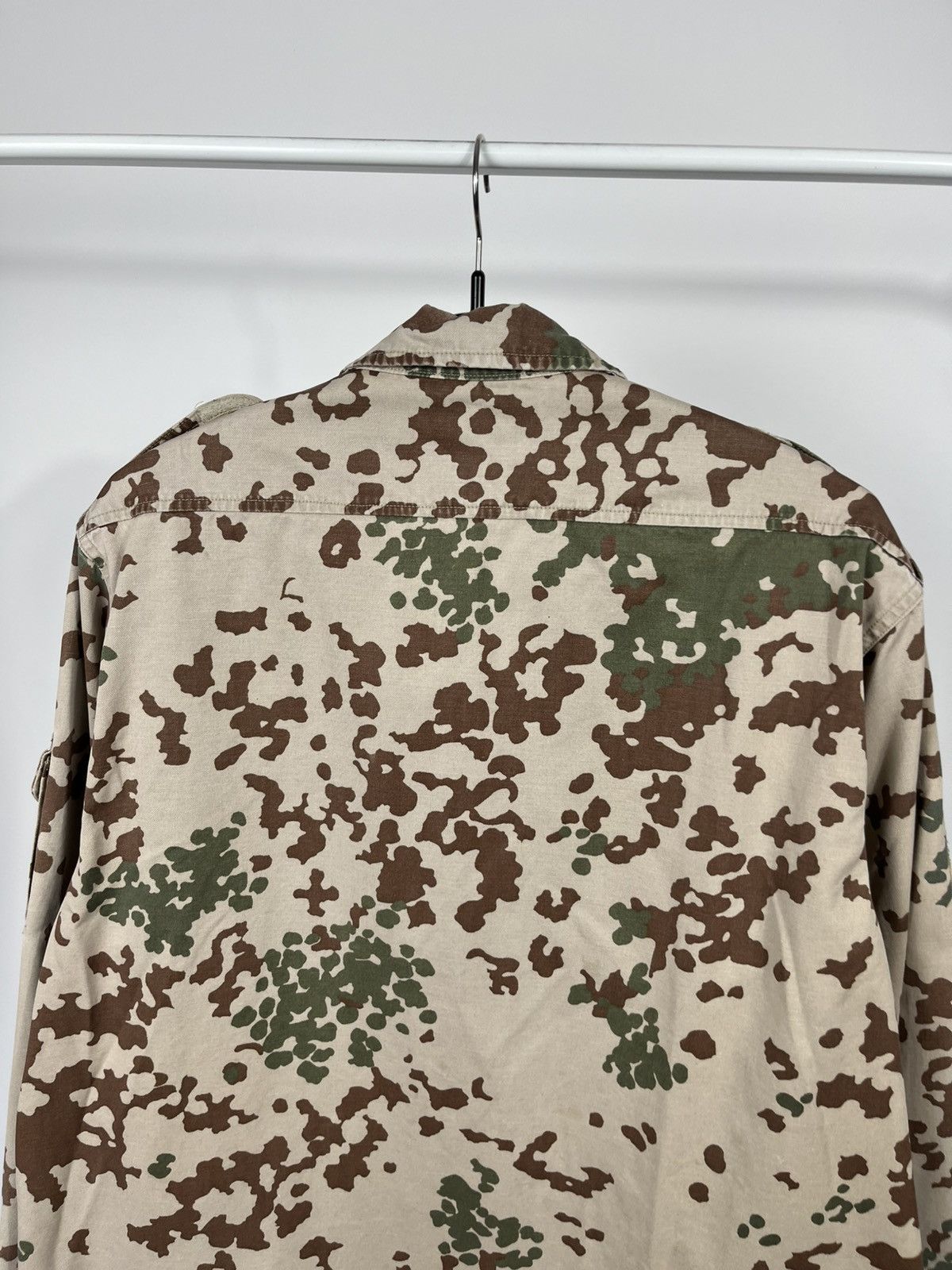 Other Vintage German Army Camo Jacket Military Field Shirt 2003 Size US L / EU 52-54 / 3 - 16 Thumbnail