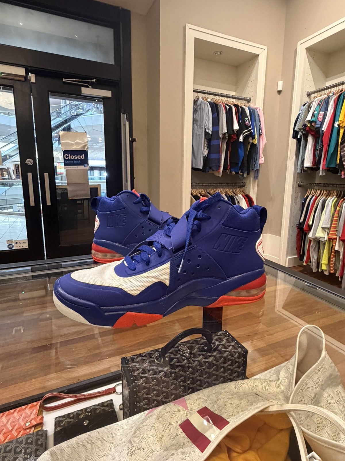 Nike Nike Air Force Max CB2 Hyperfuse 'Deep Royal' Size US 10.5 / EU 43-44 - 4 Thumbnail