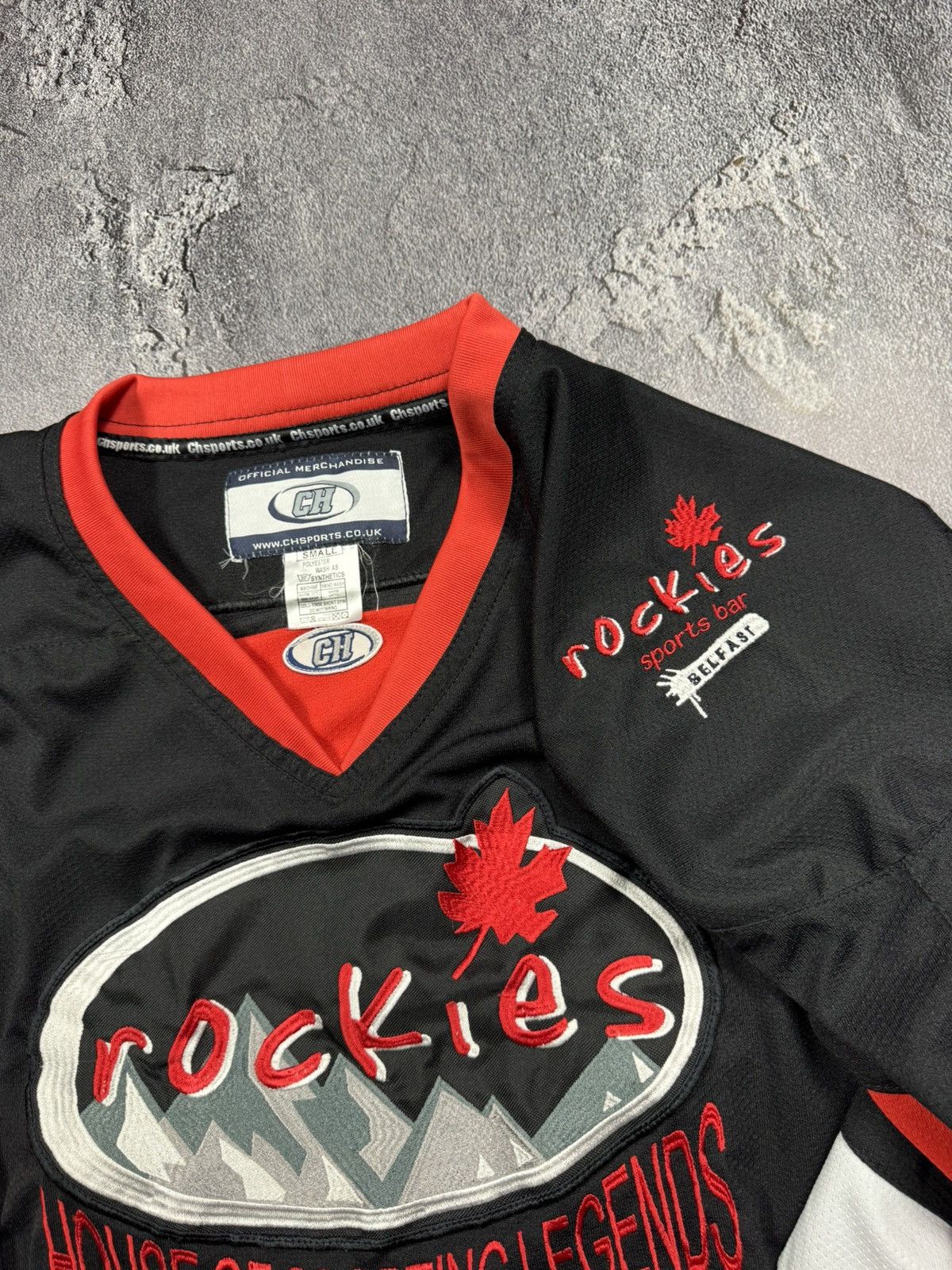 Other Vintage CH Sports "Rockies Belfast" Hockey Jersey Size US S / EU 44-46 / 1 - 4 Thumbnail