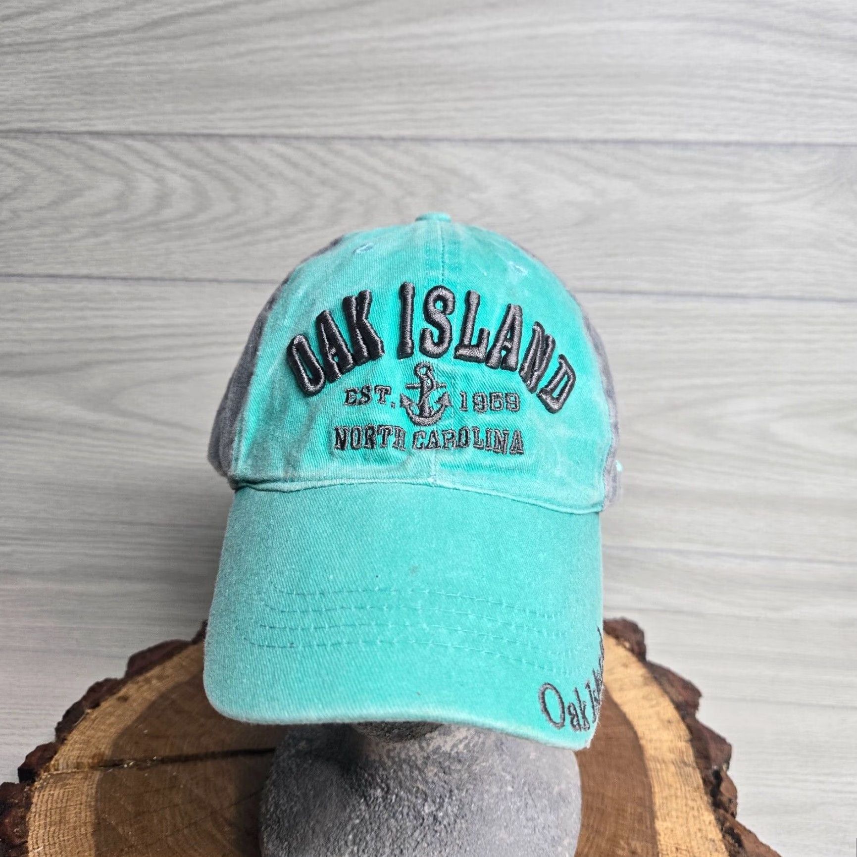 Vintage VINTAGE Wings Beach Hat Cap Unisex Adult Adjustable Cotton Teal Strapback Summer 2020s Size ONE SIZE - 2 Thumbnail