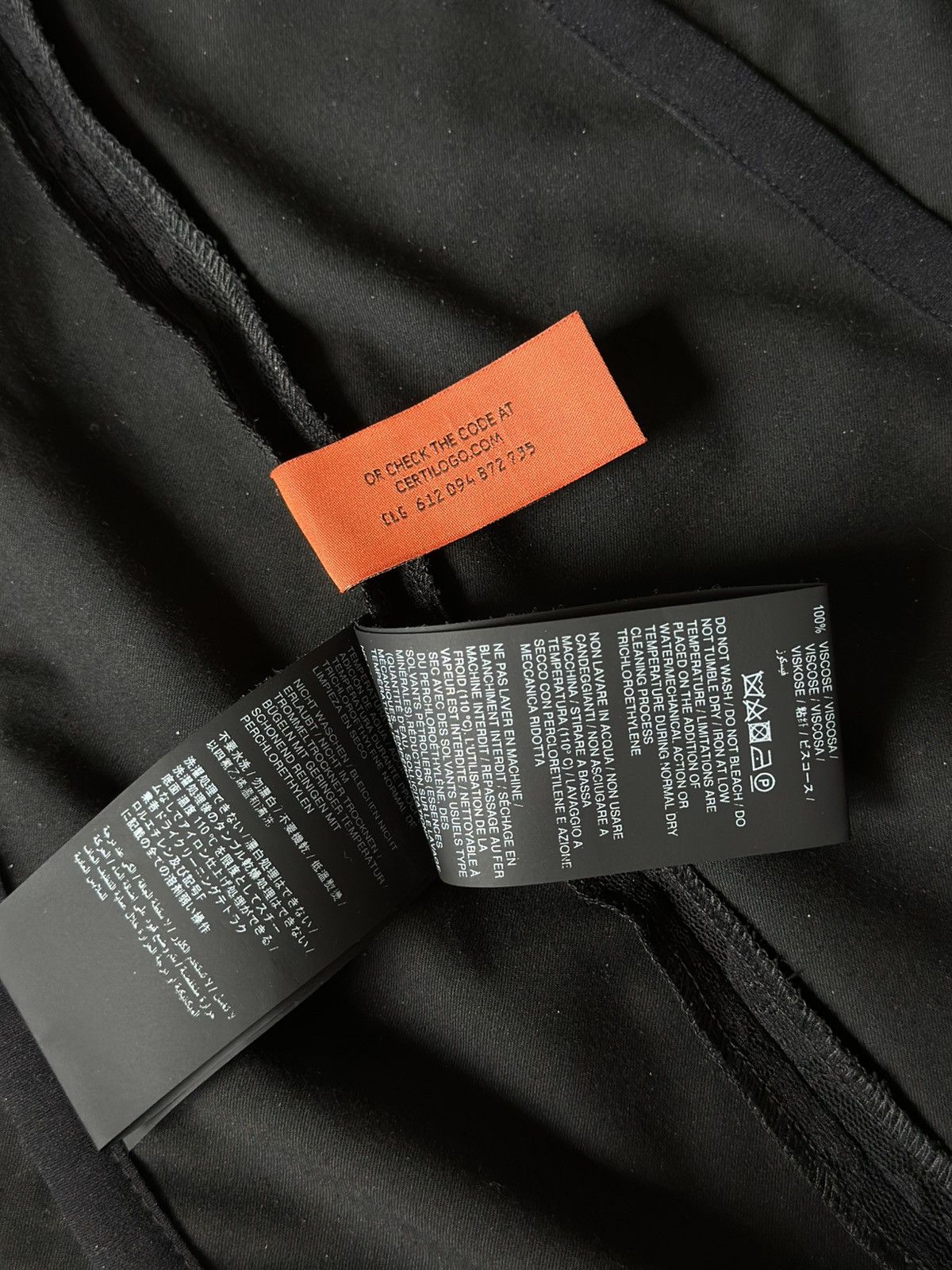 Heron Preston Heron Preston mini dress black it. size 38 RRP: 700€ Size XS / US 0-2 / IT 36-38 - 7 Thumbnail