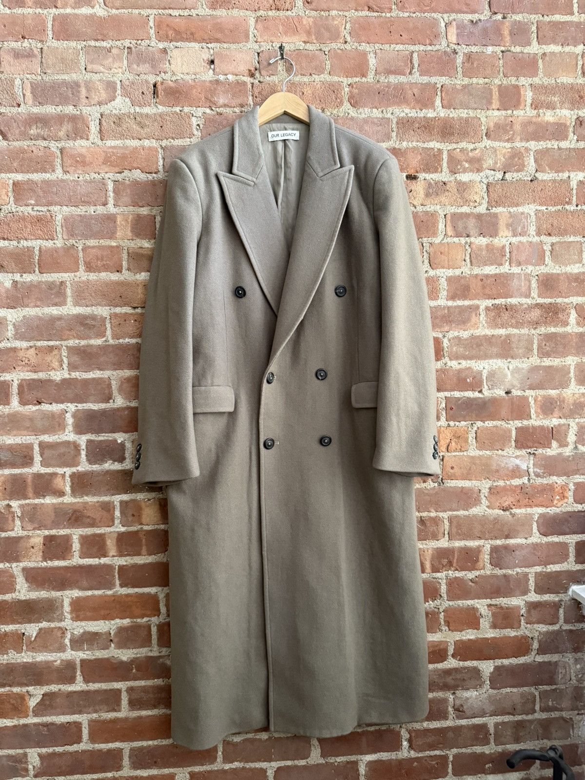 Our Legacy Extended Whale Wool Coat Size US M / EU 48-50 / 2 - 1 Thumbnail