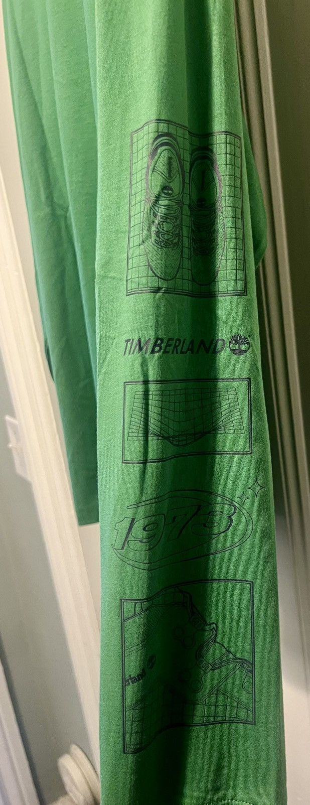 Timberland Authentic Timberland long sleeve green tee tshirt large box Size US L / EU 52-54 / 3 - 4 Thumbnail
