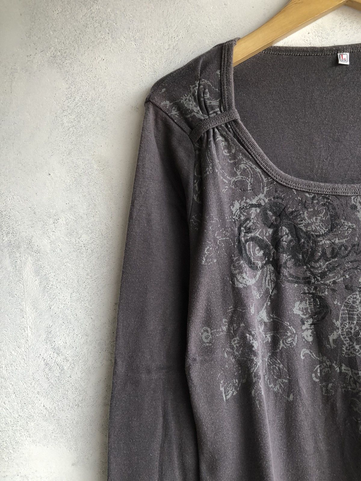 Hysteric Glamour Y2k Gothic Poem LongSleeve Ifsix Style Size US M / EU 48-50 / 2 - 4 Thumbnail