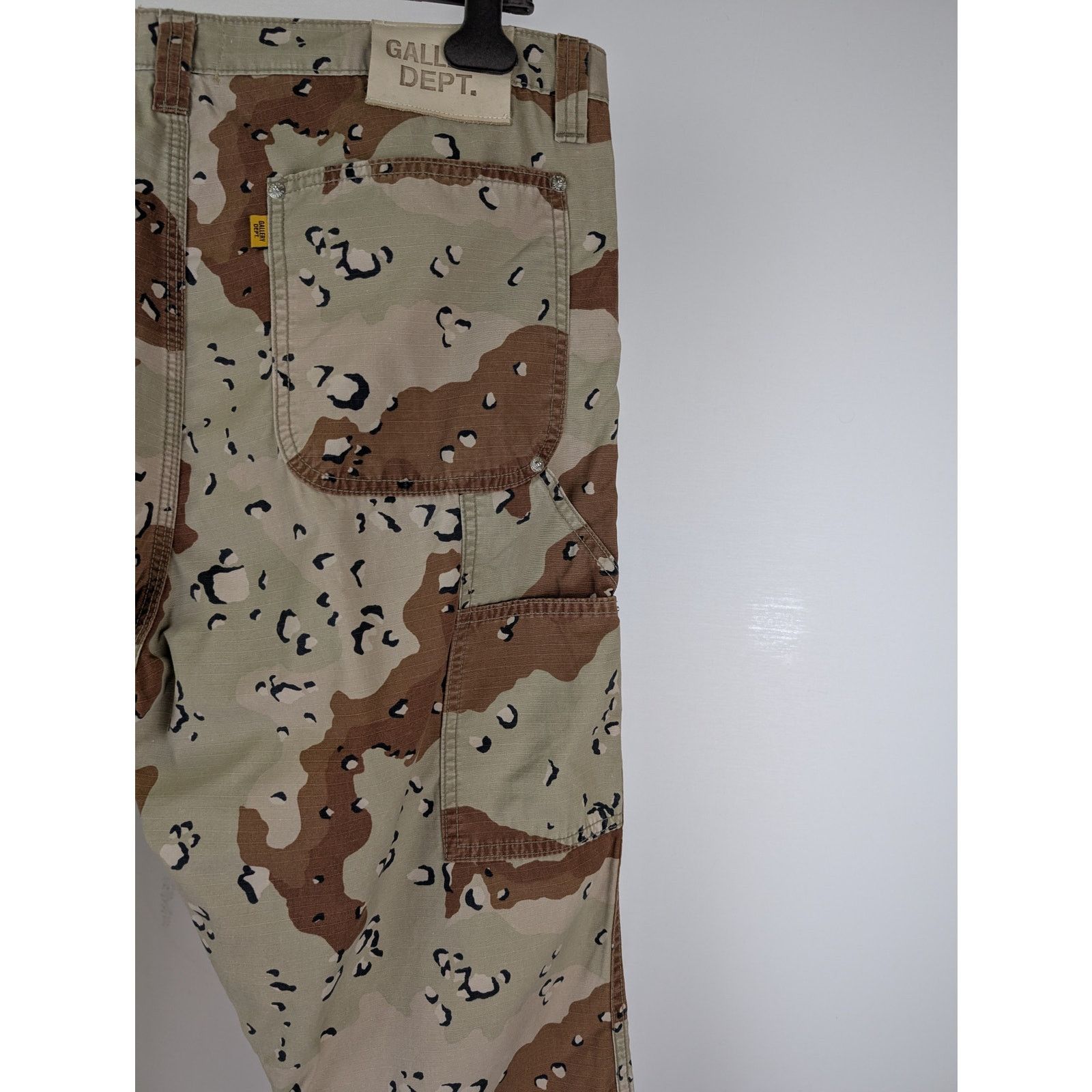 Gallery Dept. o1rshd1 Choc Chip La Flare Trousers Pants in Beige 31x30 Size US 31 - 10 Thumbnail