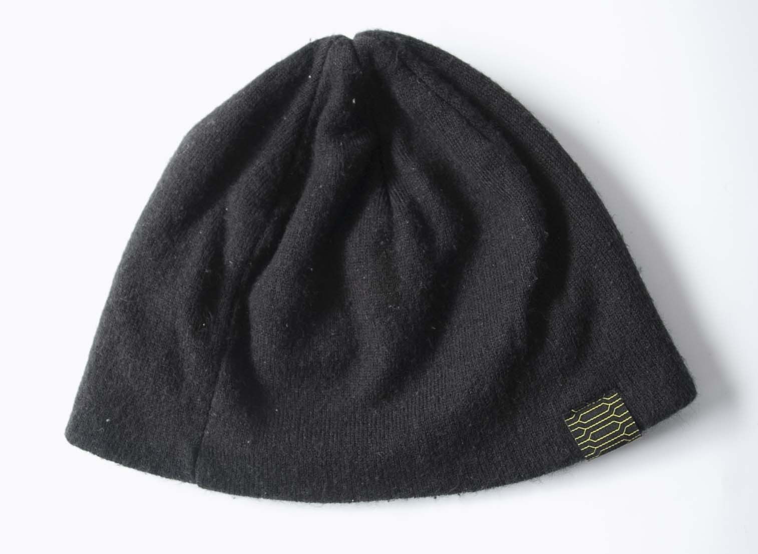 Ski-Doo Ski Doo Beanie Hat Winter Black Yellow Size ONE SIZE - 2 Thumbnail