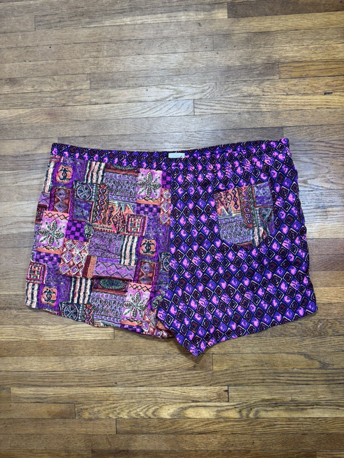 Vintage Vintage Purple AOP Shorts Size US 40 / EU 56 - 2 Thumbnail