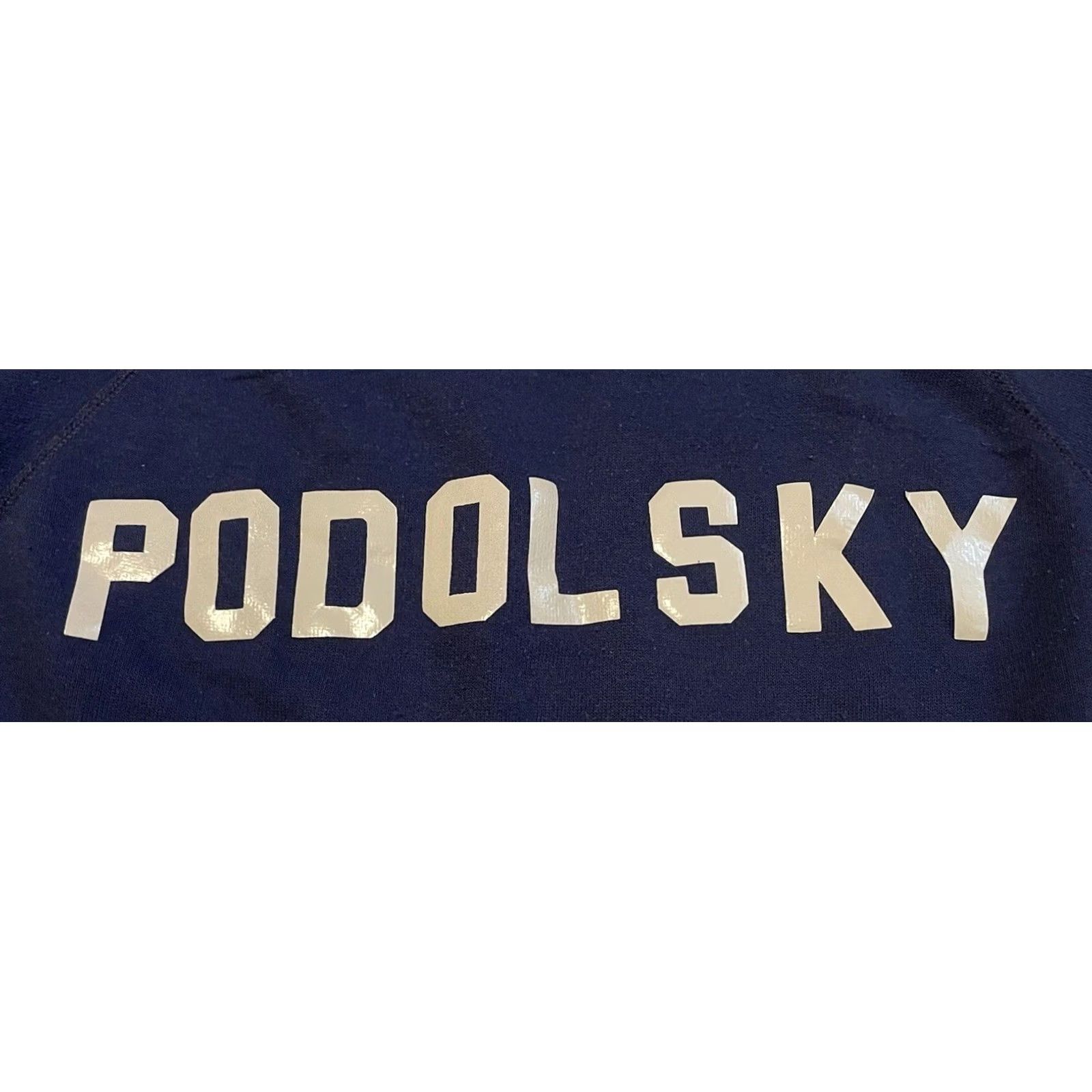Vintage VINTAGE Podolsky Faded Sweatshirt XS Blue College Army 90s Grunge USAF Navy Hip Hop USA Mens Hoodie Size US XS / EU 42 / 0 - 3 Thumbnail