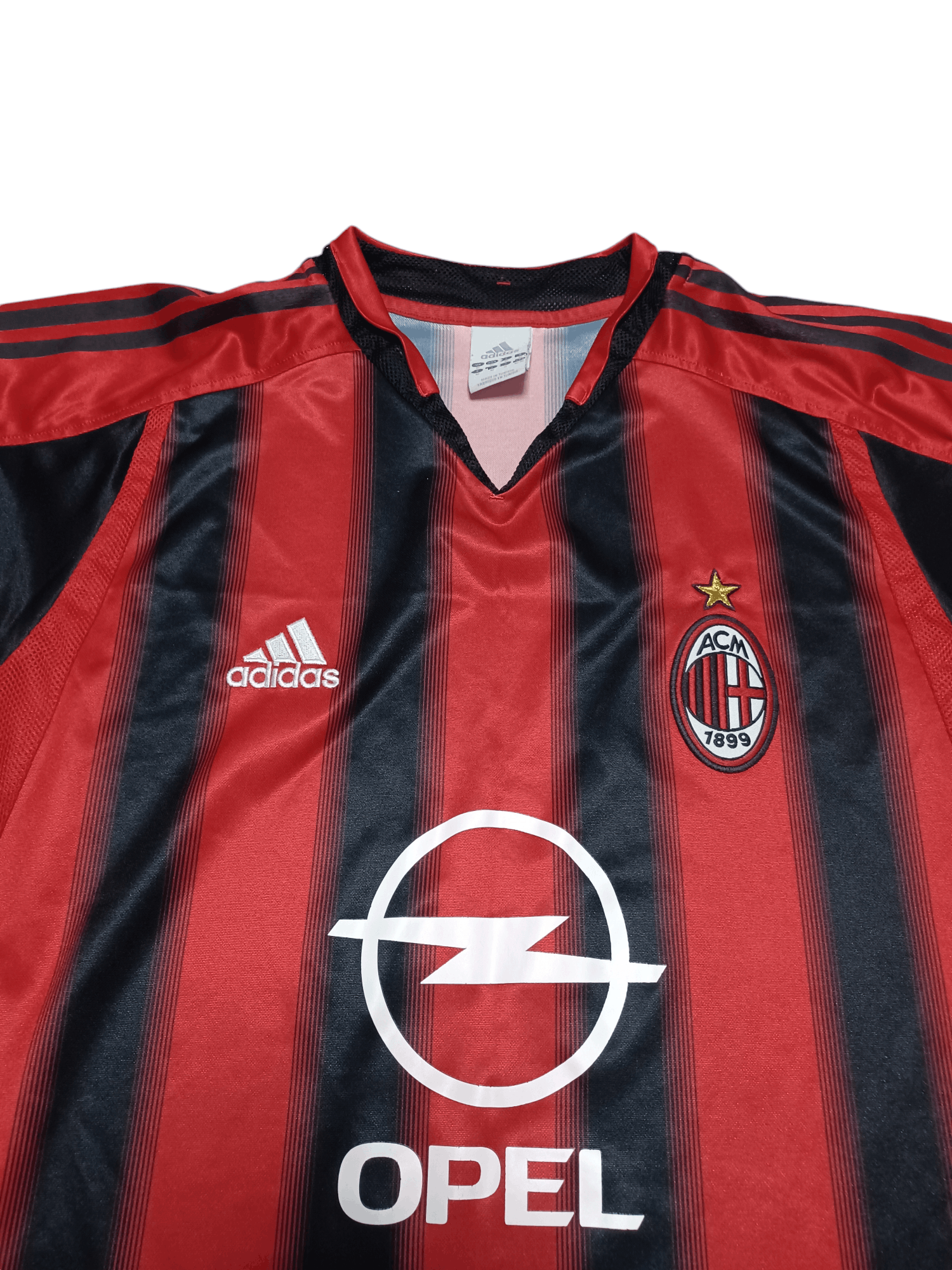 Adidas AC MILANO FC MILAN ADIDAS VINTAGE 2003-2004 SOCCER JERSEY Size US M / EU 48-50 / 2 - 2 Thumbnail