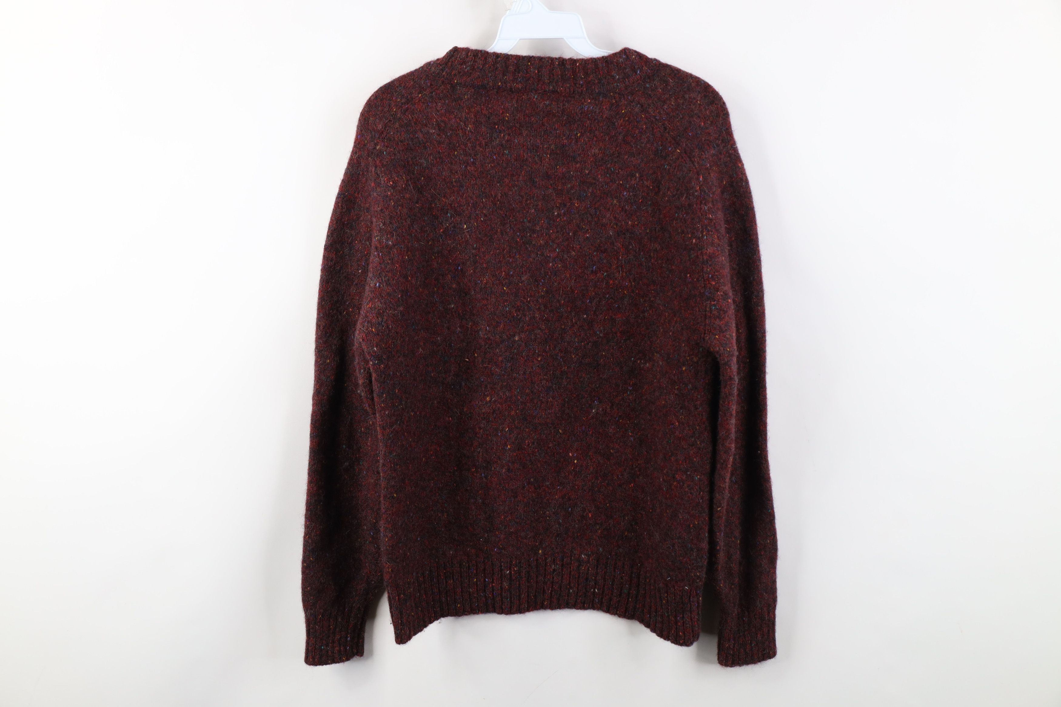 Vintage Vintage 90s Streetwear Rainbow Fleck Wool Crewneck Sweater Size M / US 6-8 / IT 42-44 - 9 Thumbnail