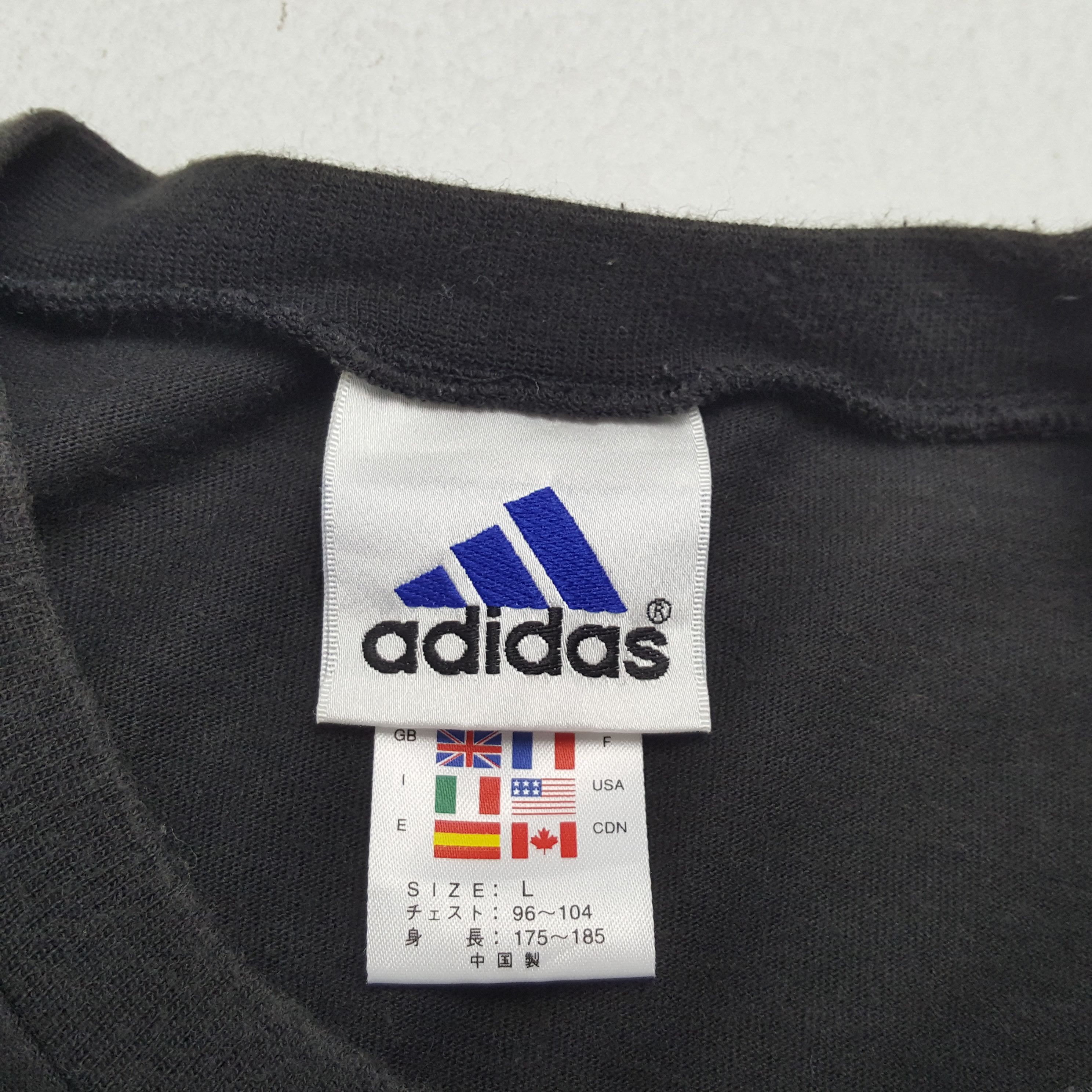 Adidas × David Beckham × Vintage Vintage ADIDAS REAL MADRID Spanish Football Club Promo Tees Size US L / EU 52-54 / 3 - 7 Thumbnail