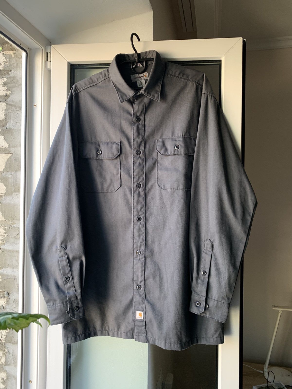 Carhartt 🔥CARHARTT LIGHT OVERSHIRT SHIRT Size US XL / EU 56 / 4 - 1 Thumbnail